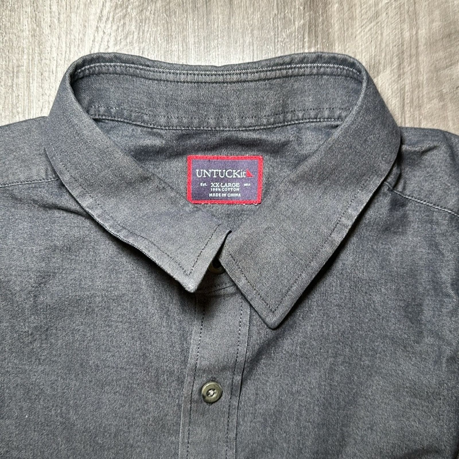 UNTUCKit UNTUCKit Long Sleeve Button Down - 2XL Size US XXL / EU 58 / 5 - 5 Thumbnail