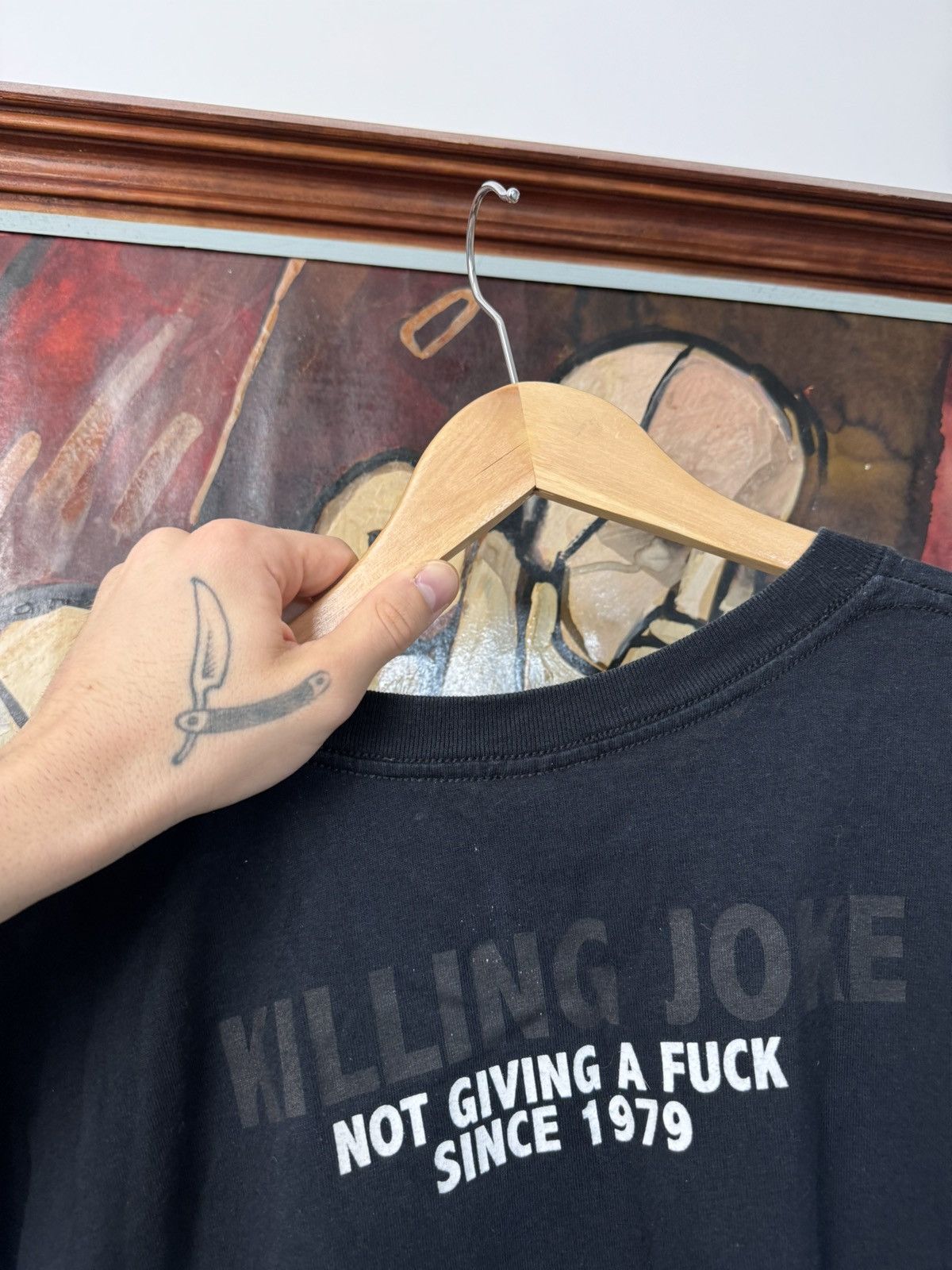 Band Tees Killing Joke Shirt Post Punk Vintage Band Tee Y2K Rare Print Size US XL / EU 56 / 4 - 4 Thumbnail