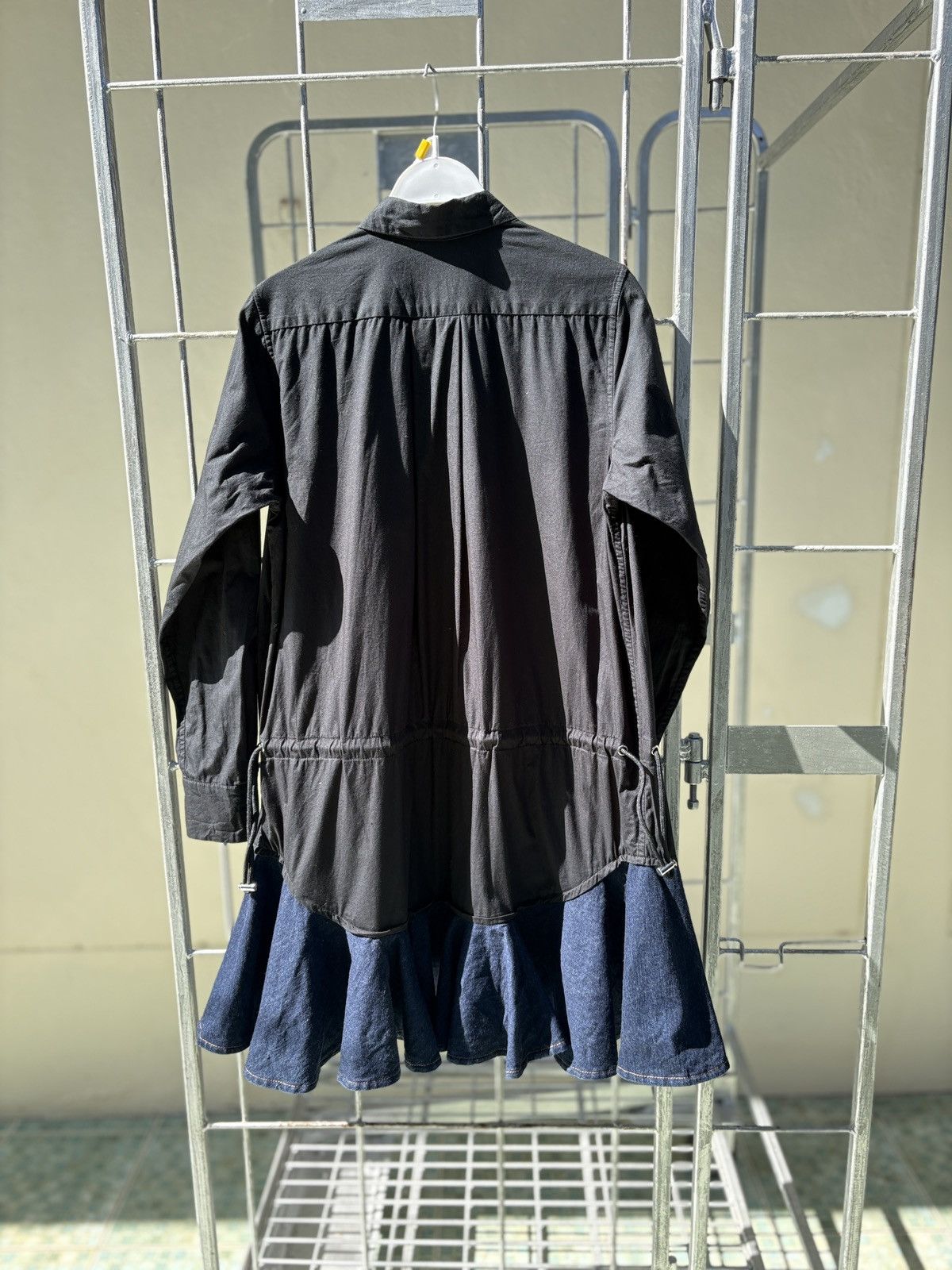Sacai Sacai long sleeves black shirts dress Size M / US 6-8 / IT 42-44 - 6 Thumbnail