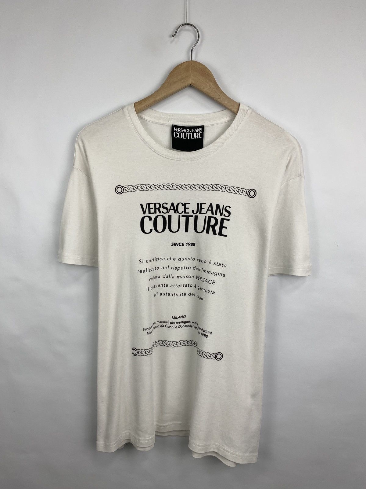 Versace Jeans Couture 🇮🇹 Versace Jeans Couture Rare T-Shirt Size US M / EU 48-50 / 2 - 3 Thumbnail