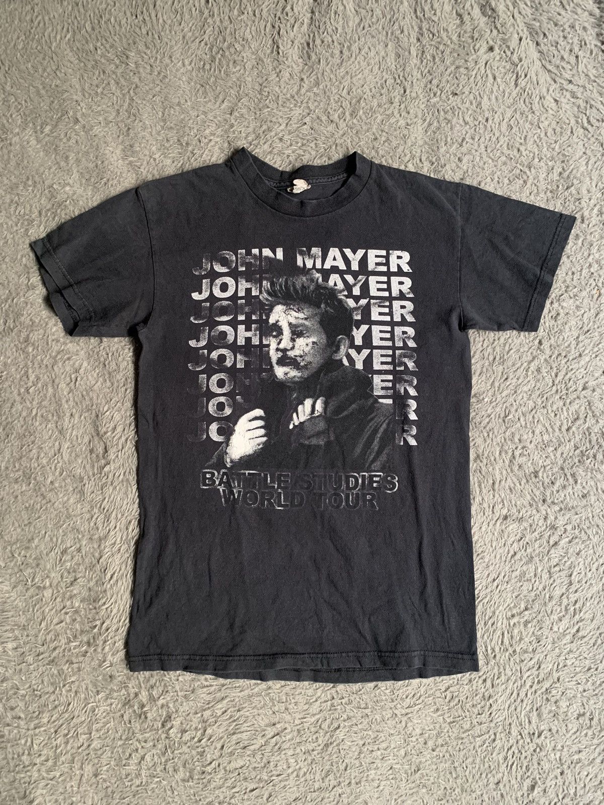 Band Tees Vintage Faded 00s John Mayer Tour Tee erd grunge Size US S / EU 44-46 / 1 - 1 Thumbnail