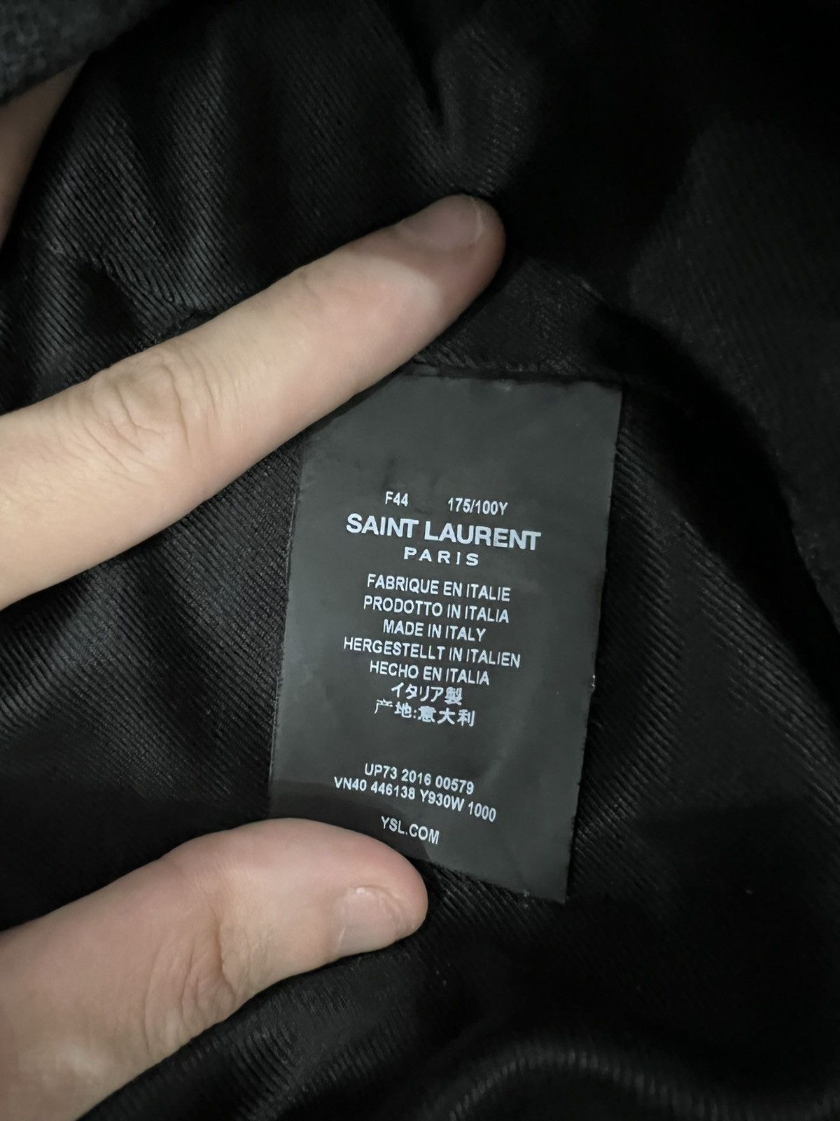 Saint Laurent Paris Saint Laurent Paris “SWEET DREAM” Bomber Jacket Size US S / EU 44-46 / 1 - 6 Thumbnail