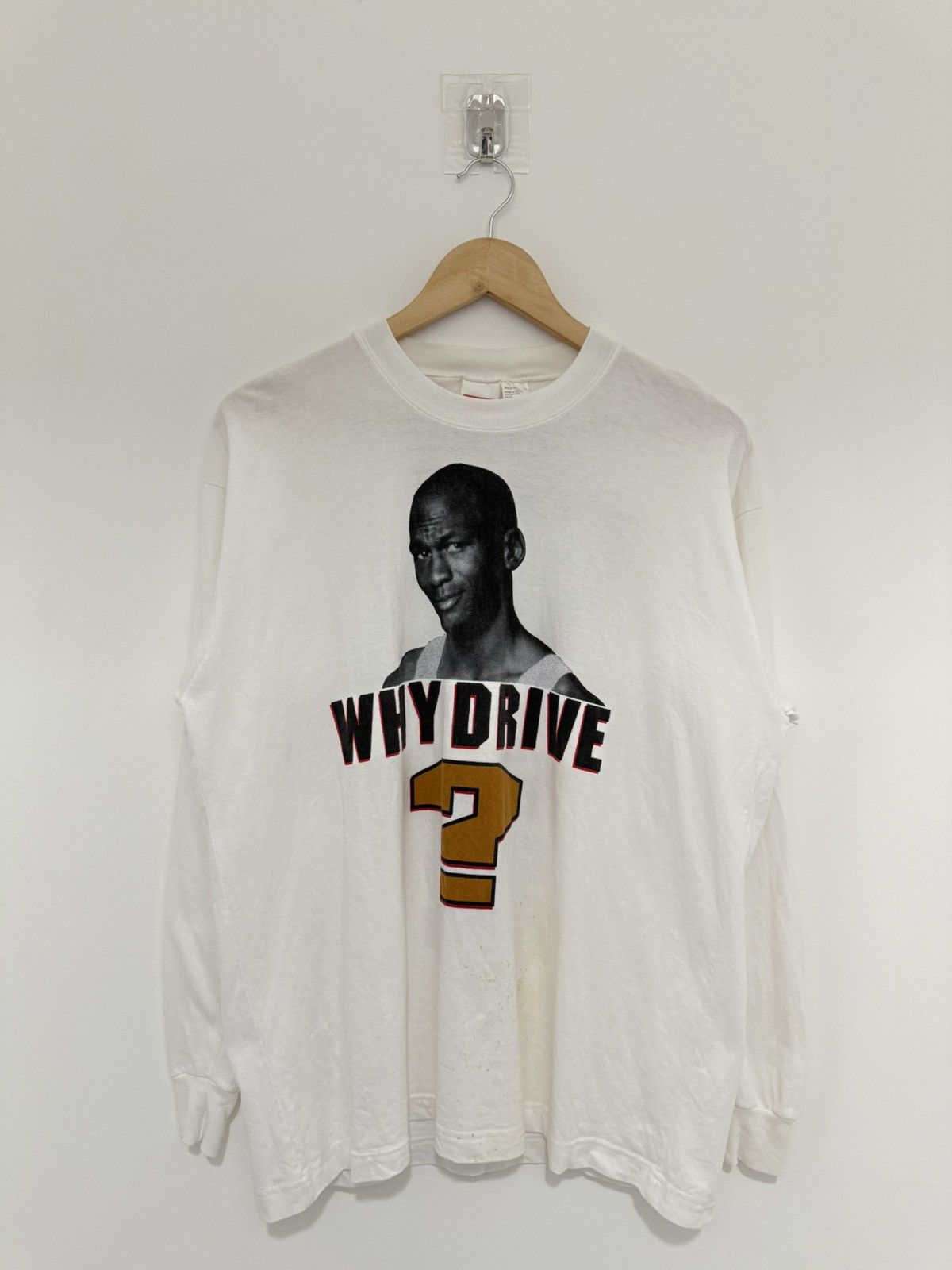 Nike Vintage Nike 90’s Michael Jordan Longsleeve Tshirt Size US L / EU 52-54 / 3 - 1 Thumbnail