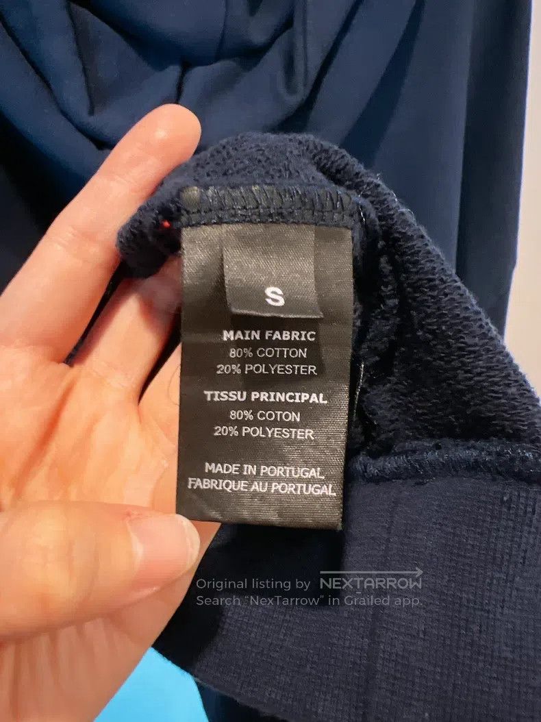 Vetements Vetements Flag Letter Embroidered Deep Blue Hoodie Size US S / EU 44-46 / 1 - 8 Thumbnail