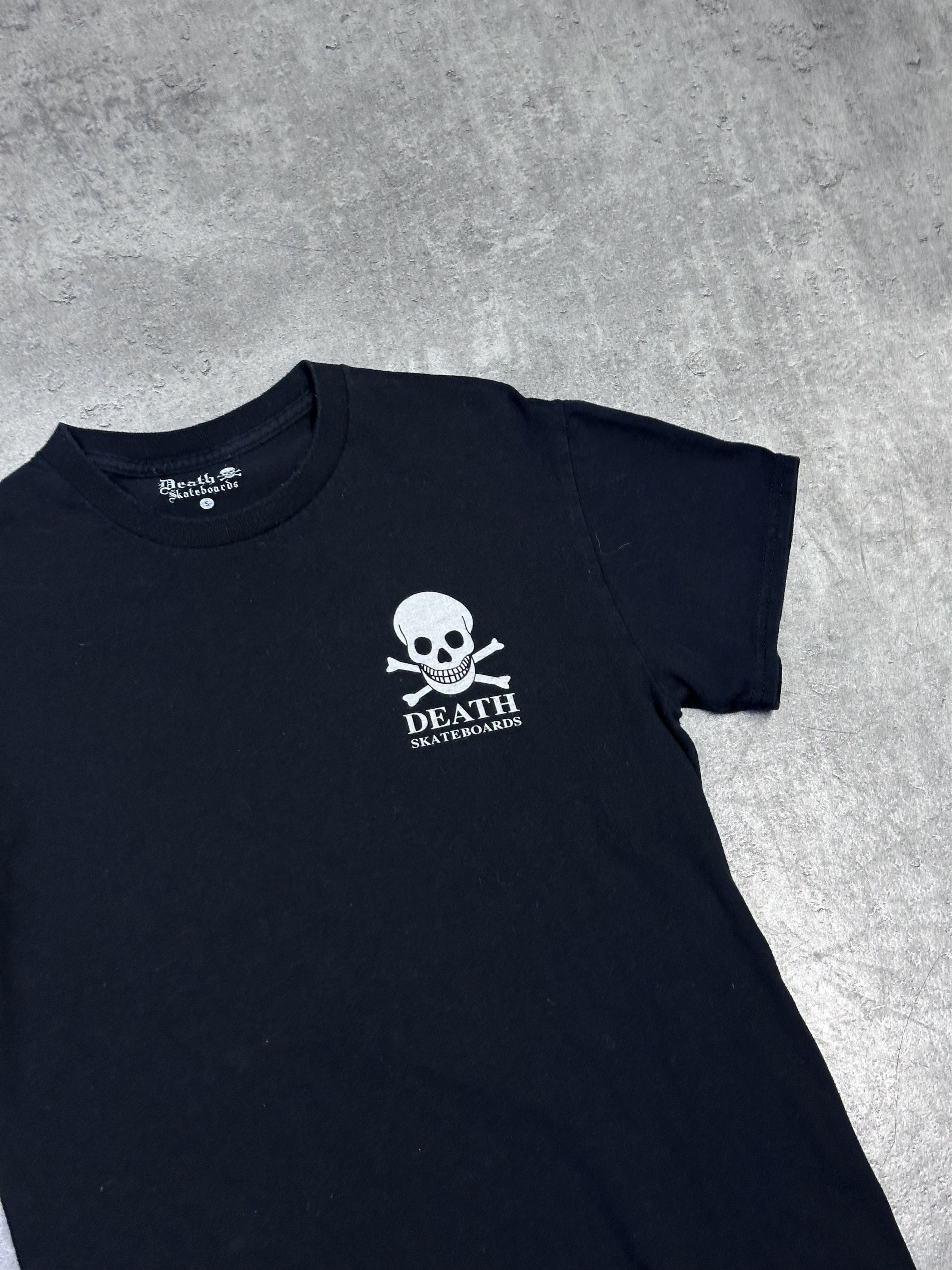 Vintage Death skateboards black tshirt skull graphic Size US S / EU 44-46 / 1 - 3 Thumbnail