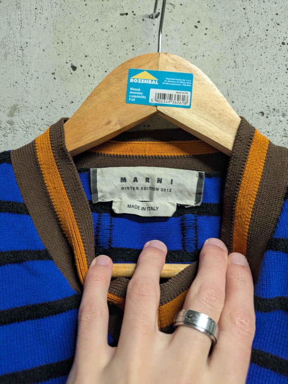 Designer × Marni Marni FW 12’ pockets sweater Size US XS / EU 42 / 0 - 2 Thumbnail