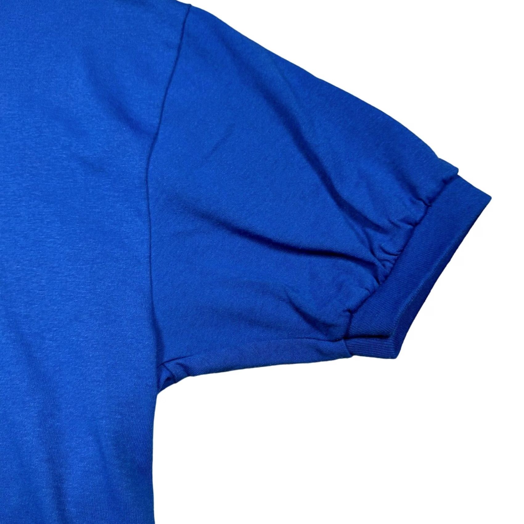 NBA VINTAGE Polo Shirt Mens L Blue 90s Sports WNBA Short Sleeve Cotton Size 36" / US 14 / IT 50 - 5 Thumbnail