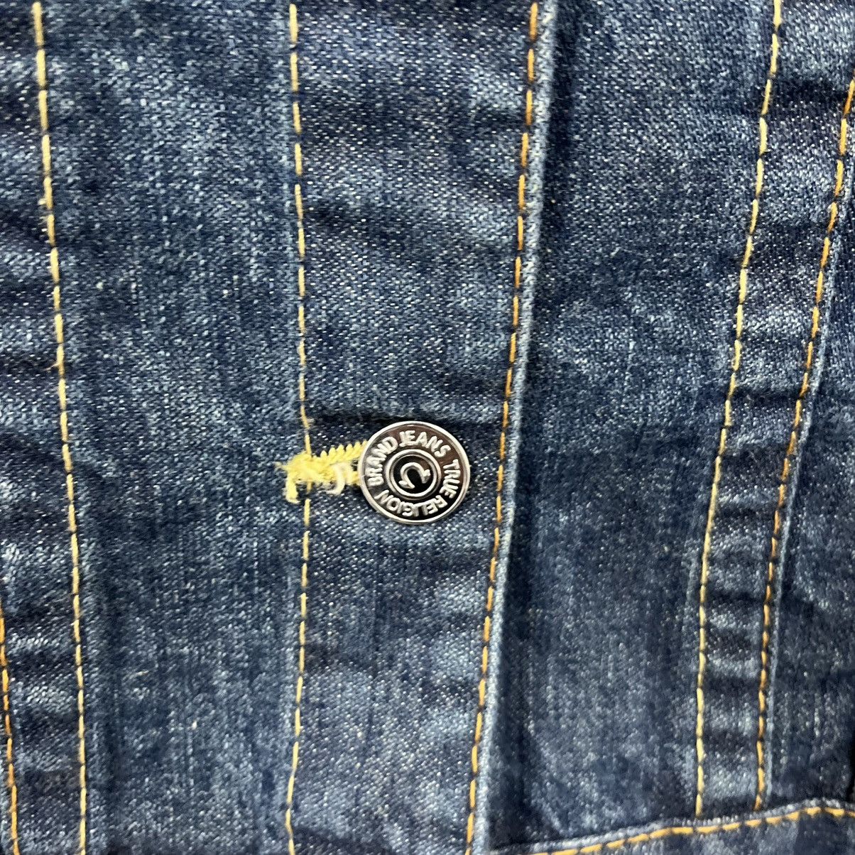 True Religion Vintage True Religion Jean Jacket Chief Keef Size US S / EU 44-46 / 1 - 6 Thumbnail