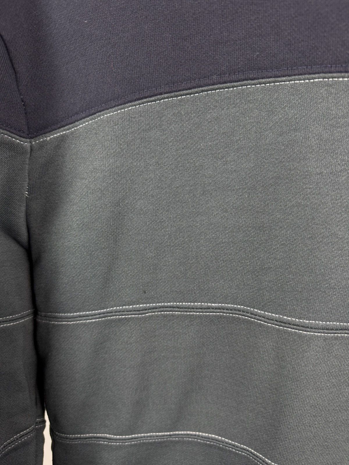 Yves Saint Laurent Vintage Yves Saint Lauren Garment Dyed Striped Sweatshirt Size US M / EU 48-50 / 2 - 6 Thumbnail