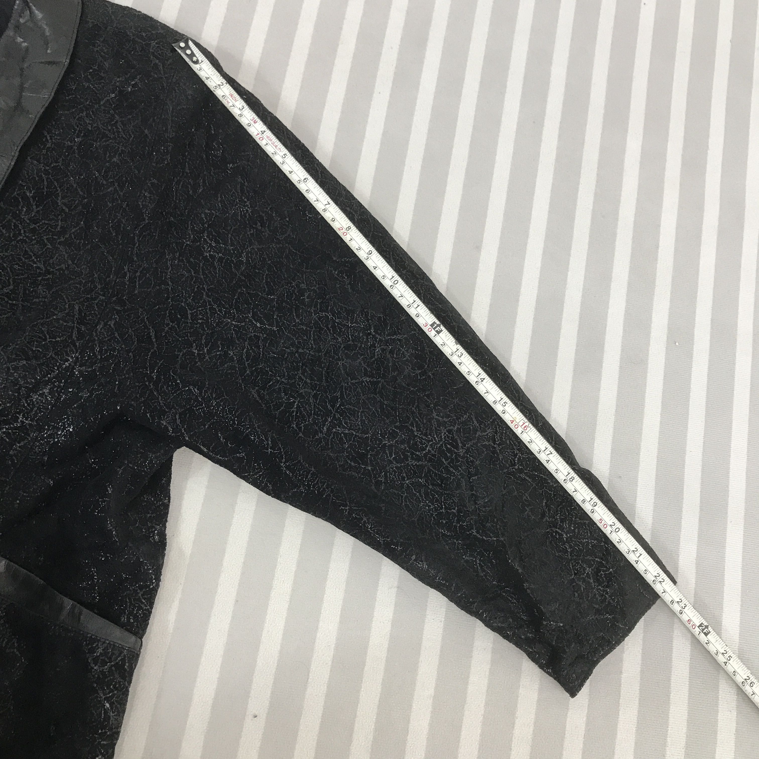 Japanese Brand Vintage Partina leather black coat Jacket Size US L / EU 52-54 / 3 - 6 Thumbnail