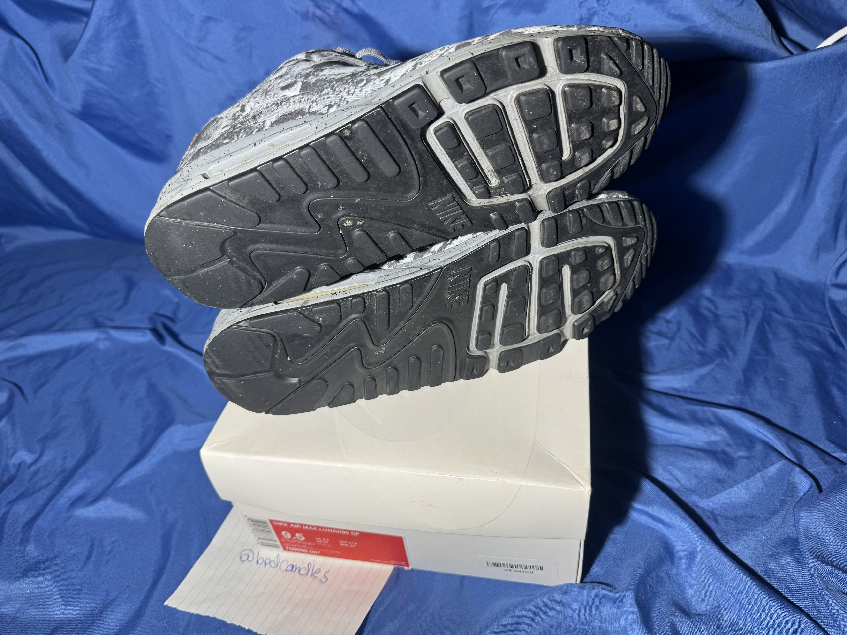 Nike Nike air max lunar 90s reflective moon sneakers size 9.5 Size US 9.5 / EU 42-43 - 7 Thumbnail