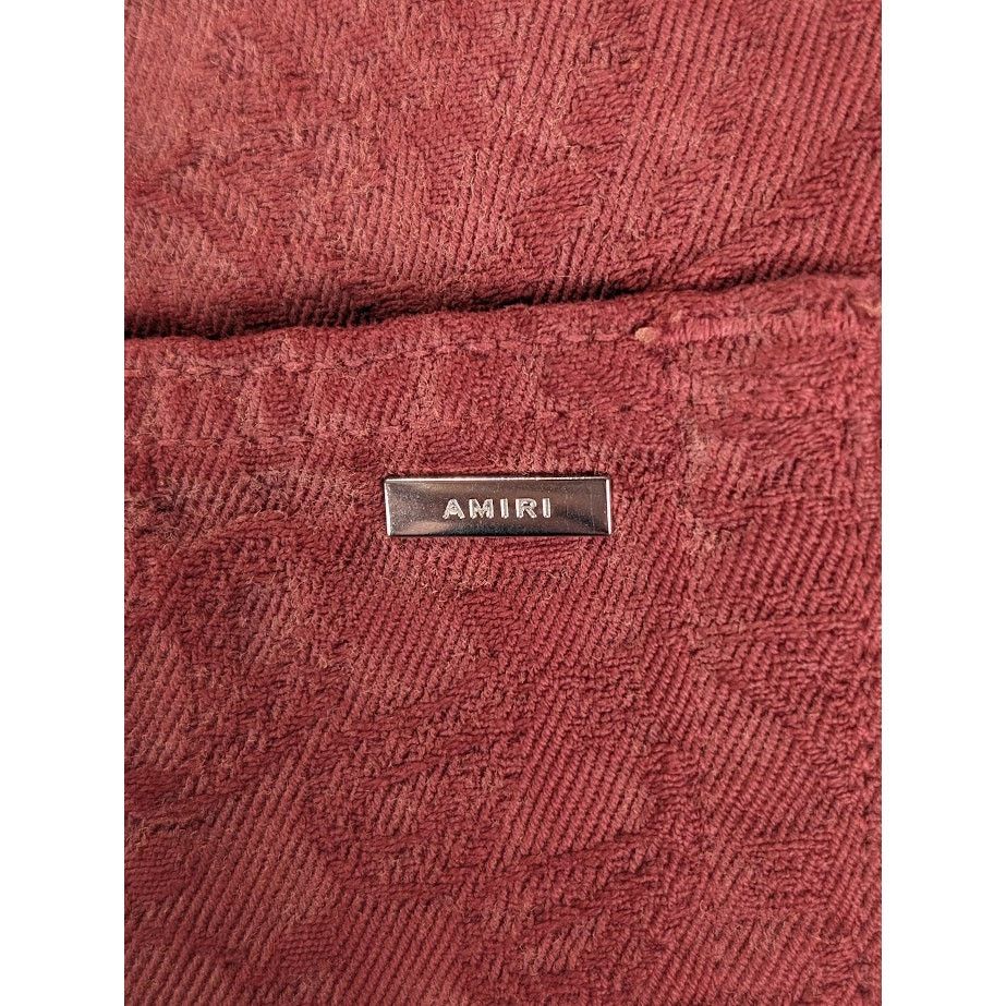 Amiri o1rshd1 Bandana Jacquard Pant in Sun Dried Tomato Size US 32 / EU 48 - 16 Thumbnail