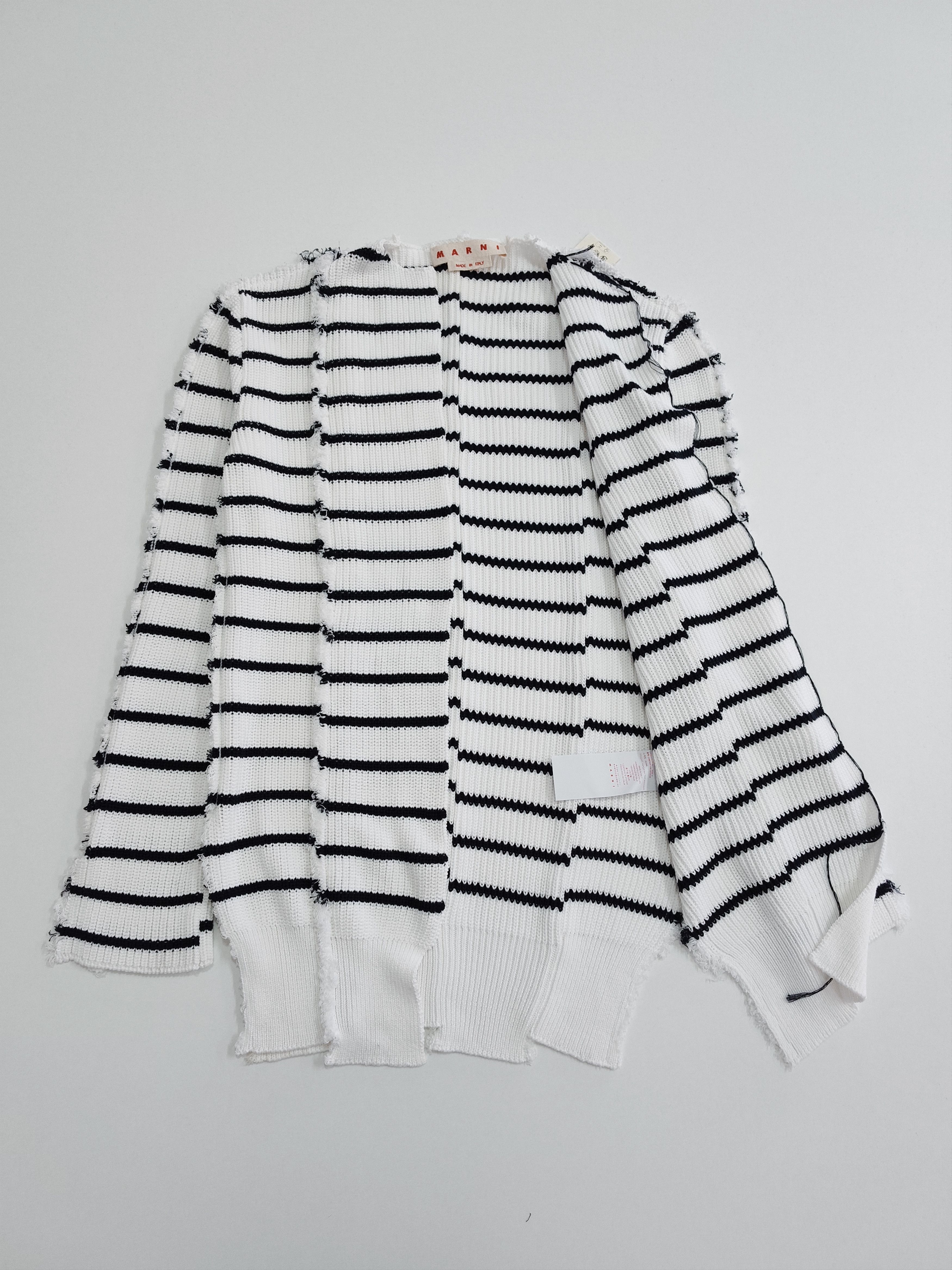 Marni Marni "Disrupted Breton Stripes" Size XXS / US 00 / IT 34 - 3 Thumbnail
