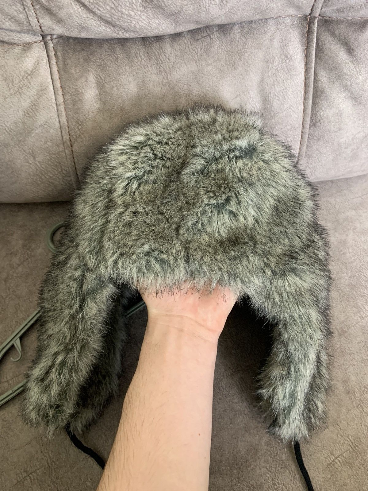 Japanese Brand Y2K Ushanka Hat Size ONE SIZE - 6 Thumbnail