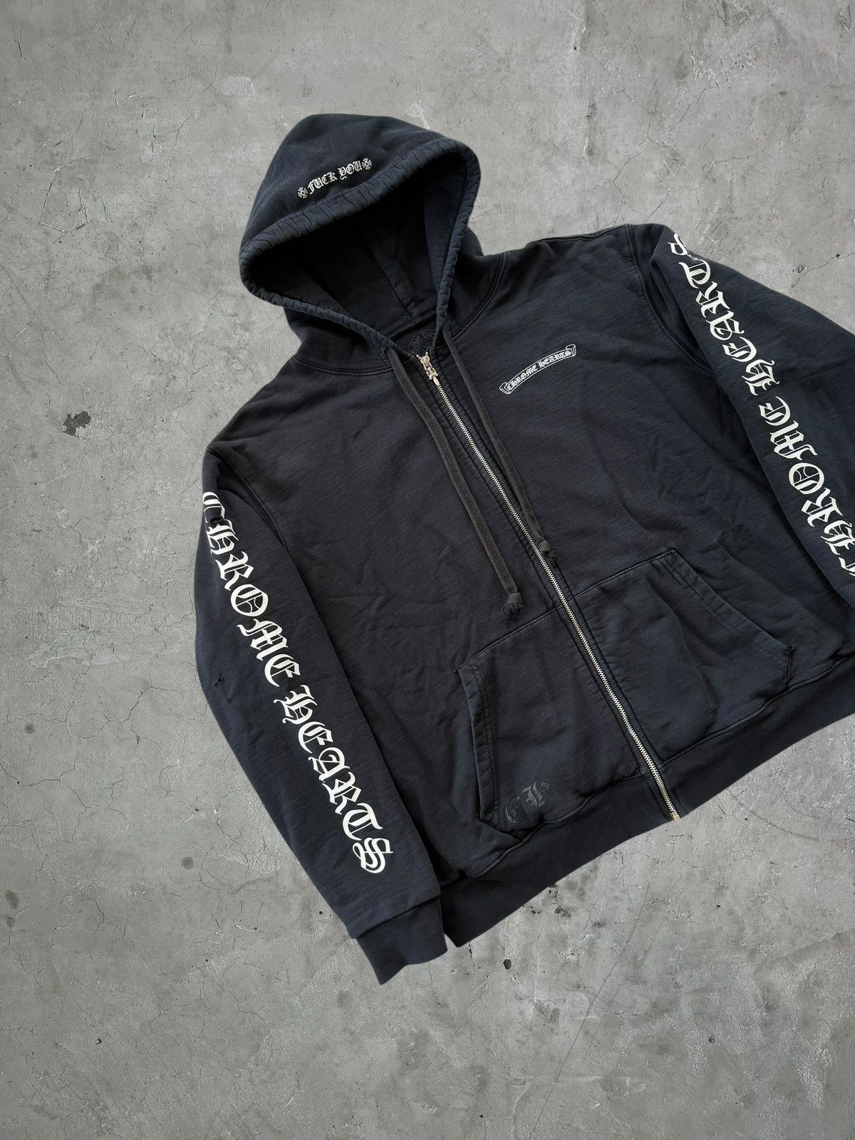 Chrome Hearts Chrome Hearts Thermal Lined Scroll Zip-up Size US L / EU 52-54 / 3 - 4 Thumbnail