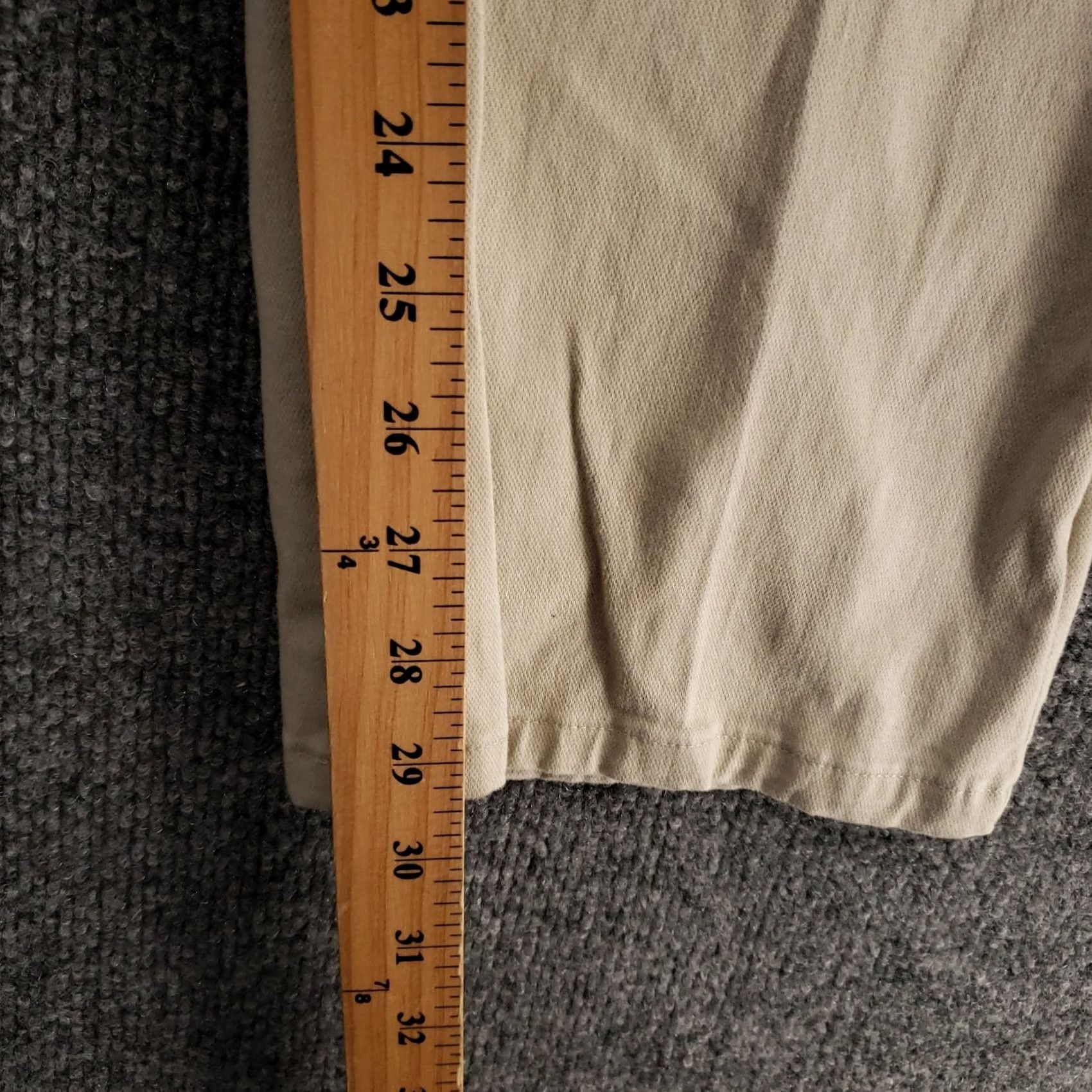 Vintage Woolrich Pants Womens 10 Beige Chino High Rise Straight Leg Stretch Trouser Shirt? Size 32" / US 10 / IT 46 - 4 Thumbnail