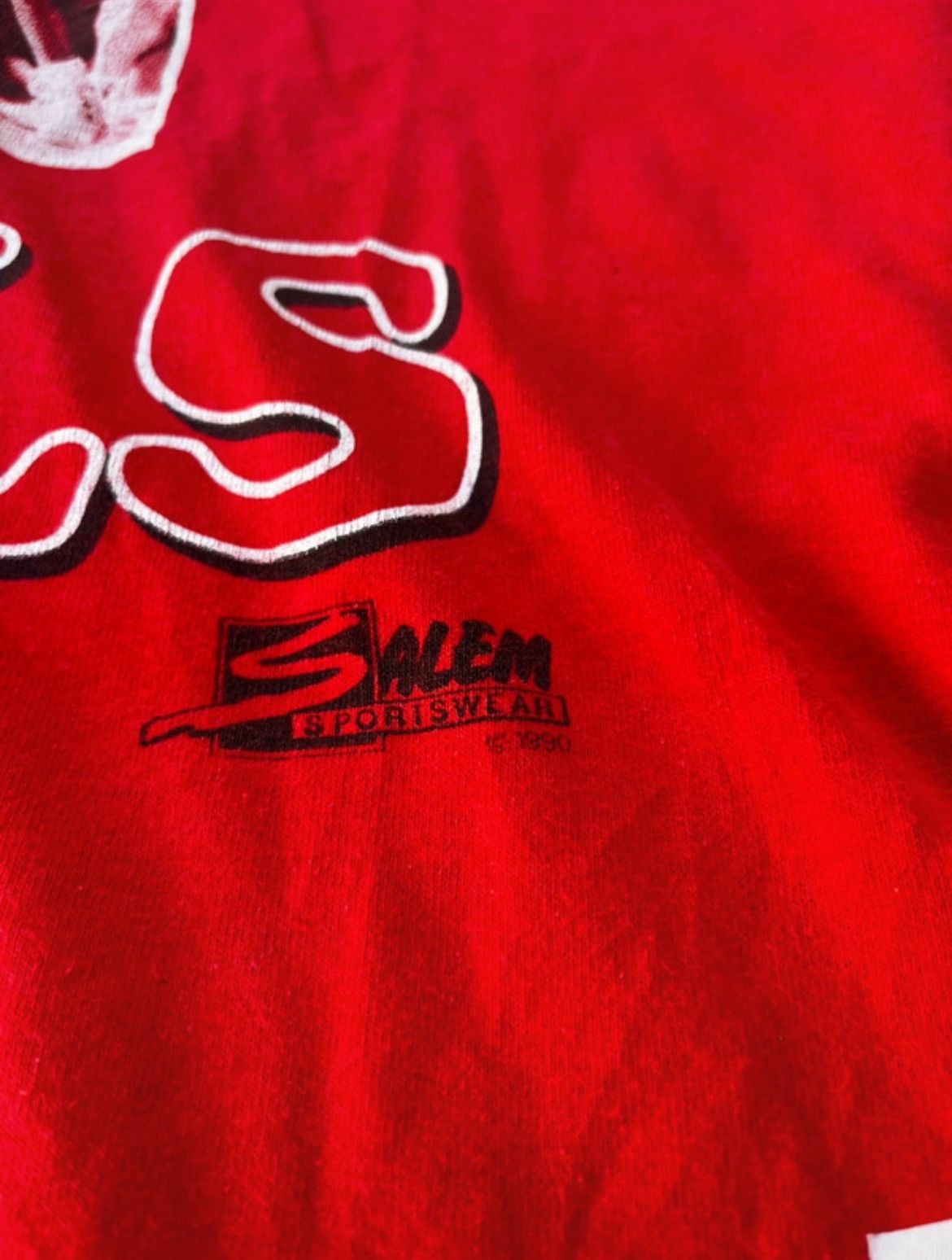 NBA × Vintage Vintage 1990 Salem Chicago Bulls Michael Jordan T Shirt Size US M / EU 48-50 / 2 - 4 Thumbnail