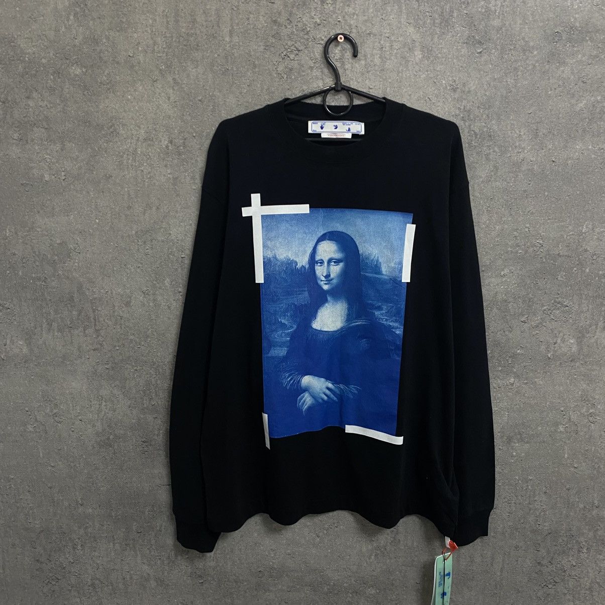 Off-White Mona Lisa Long Sleeve Shirt New