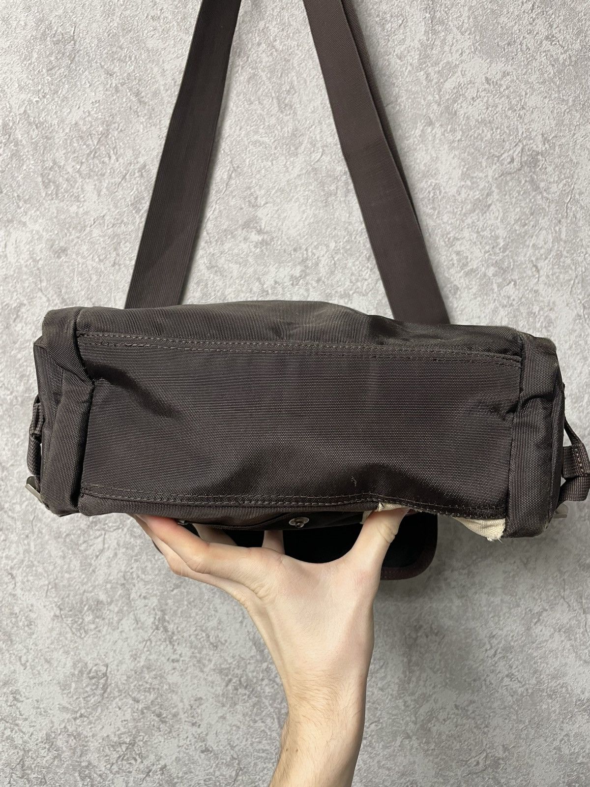 Vintage GGL George Gina Lucy Brown Shoulder Bag Mr.Postman Japanese Size ONE SIZE - 18 Thumbnail