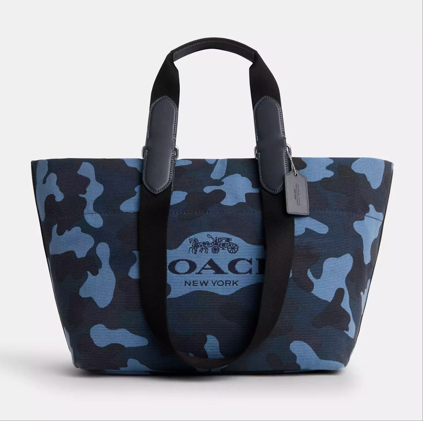 Coach Small Tour Tote Bag With Camo Print CDQ74 Size ONE SIZE - 1 Thumbnail