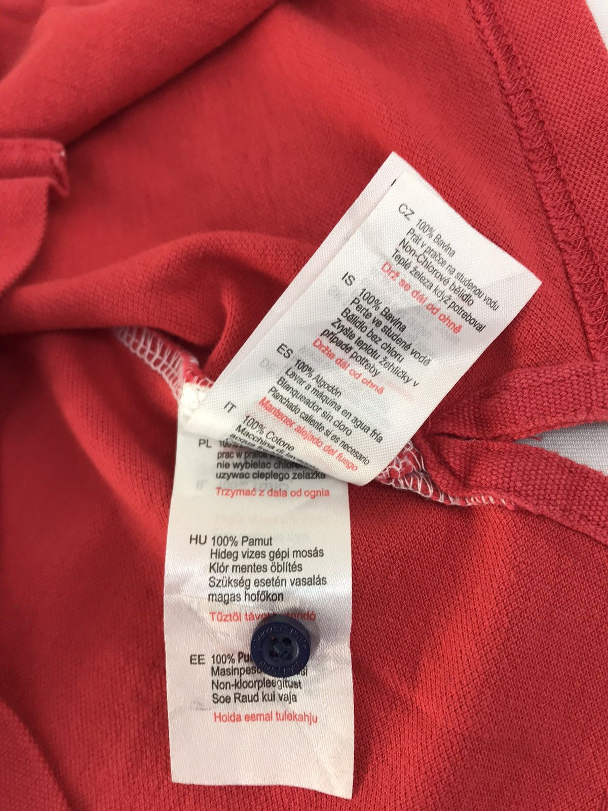 Pierre Cardin Pierre Cardin Paris 1950 Heritage Brand Spell Out Polo Tee Size US M / EU 48-50 / 2 - 8 Thumbnail