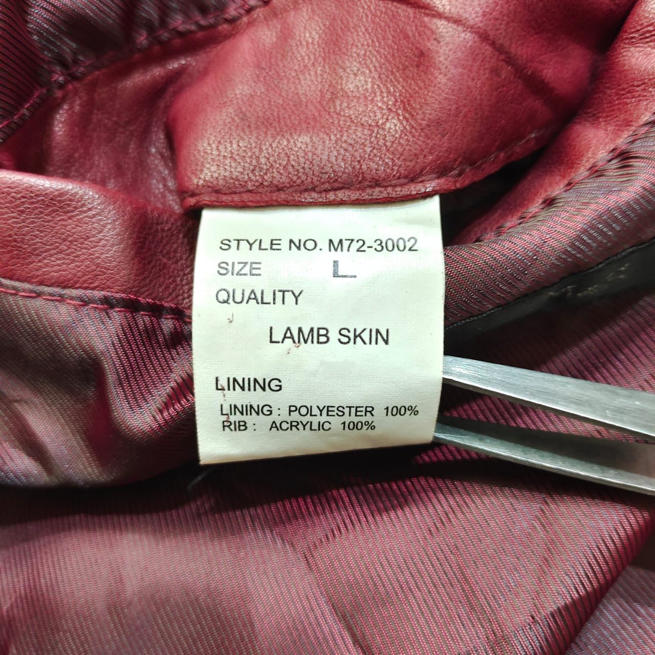 Comme des Garcons JAPANES BRAND LAMBSKIN LEATHER BOMBER JACKET Size US M / EU 48-50 / 2 - 10 Thumbnail