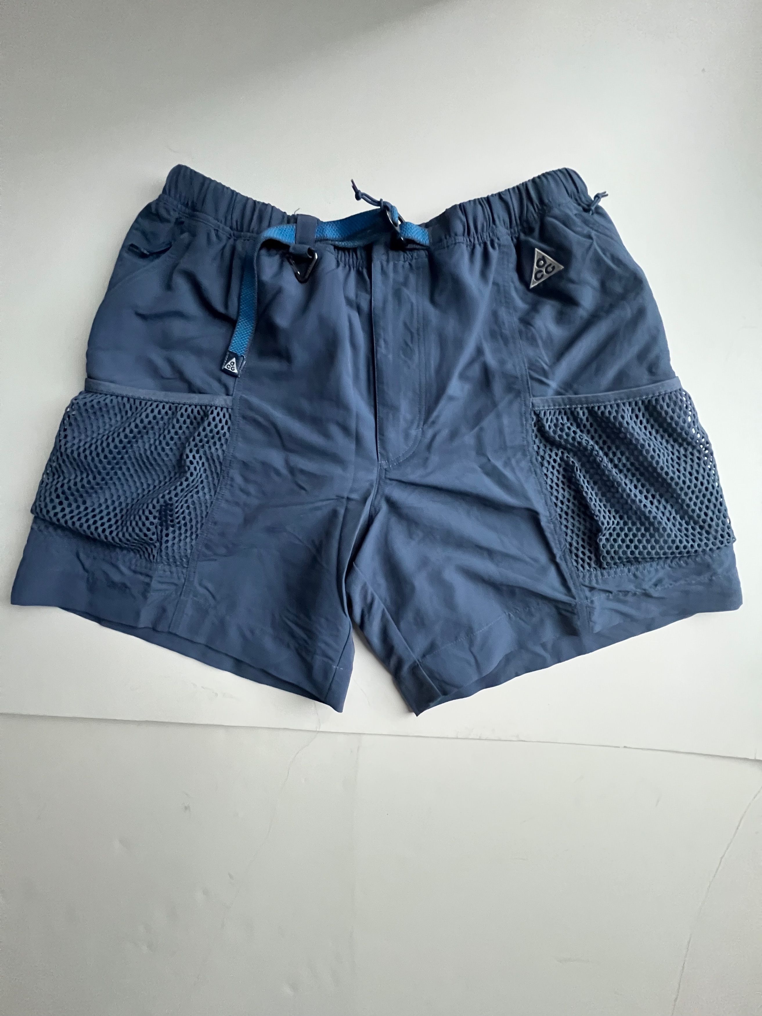 Nike ACG Nike ACG Snowgrass Hiking Shorts - Blue - Size XL (NWT) Size US 36 / EU 52 - 1 Thumbnail