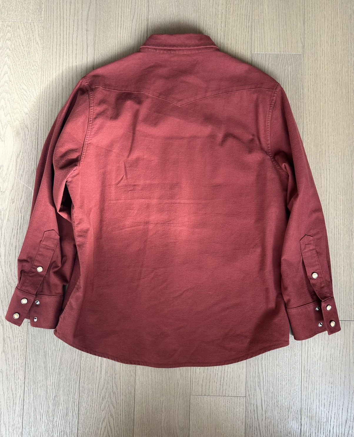 Flint And Tinder Red Flannel Western Button-Up Shirt Size US M / EU 48-50 / 2 - 2 Thumbnail