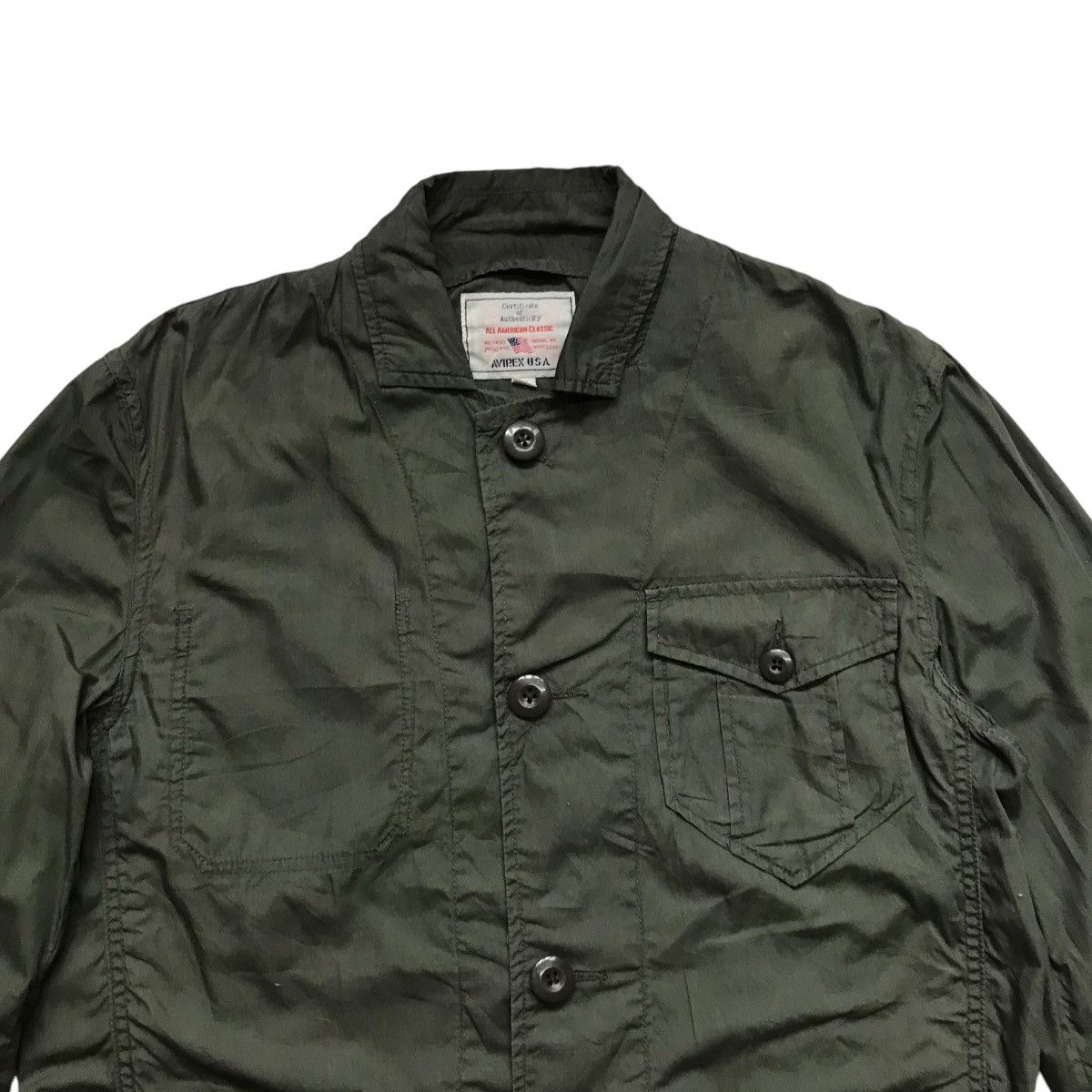 Avirex Vintage 90s Avirex Workers Military Jacket Size US M / EU 48-50 / 2 - 7 Thumbnail