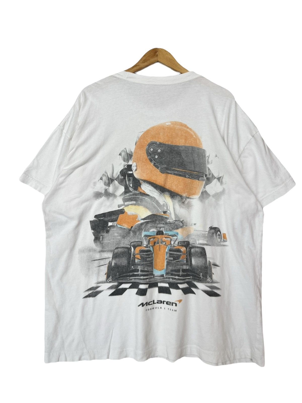 Vintage Vintage McLaren Formula 1 Racing Team Back Hit Oversize Tees Size US XXL / EU 58 / 5 - 1 Thumbnail