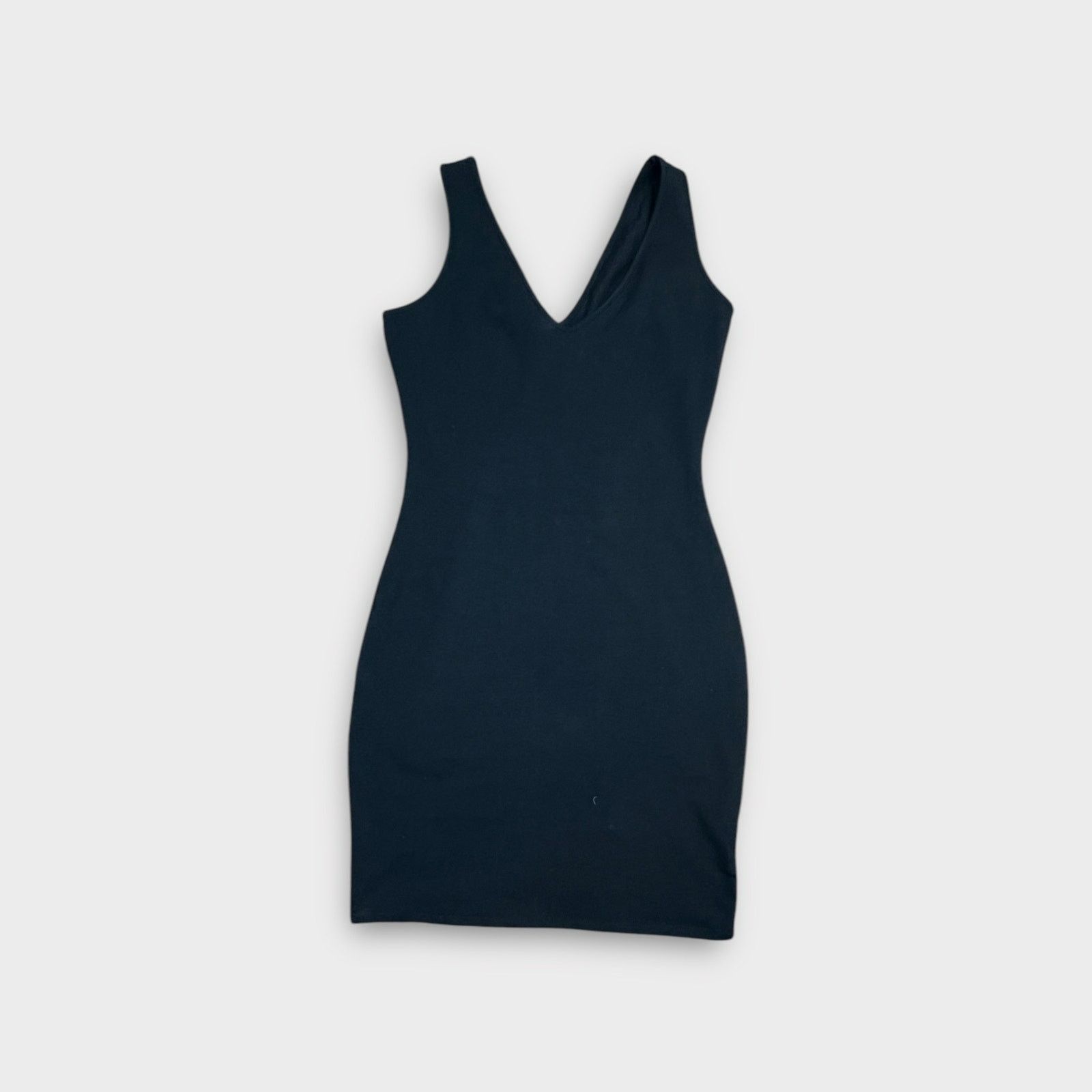 Target Basics Wild Fable Black V-Neck Bodycon Mini Dress Size M / US 6-8 / IT 42-44 - 3 Thumbnail