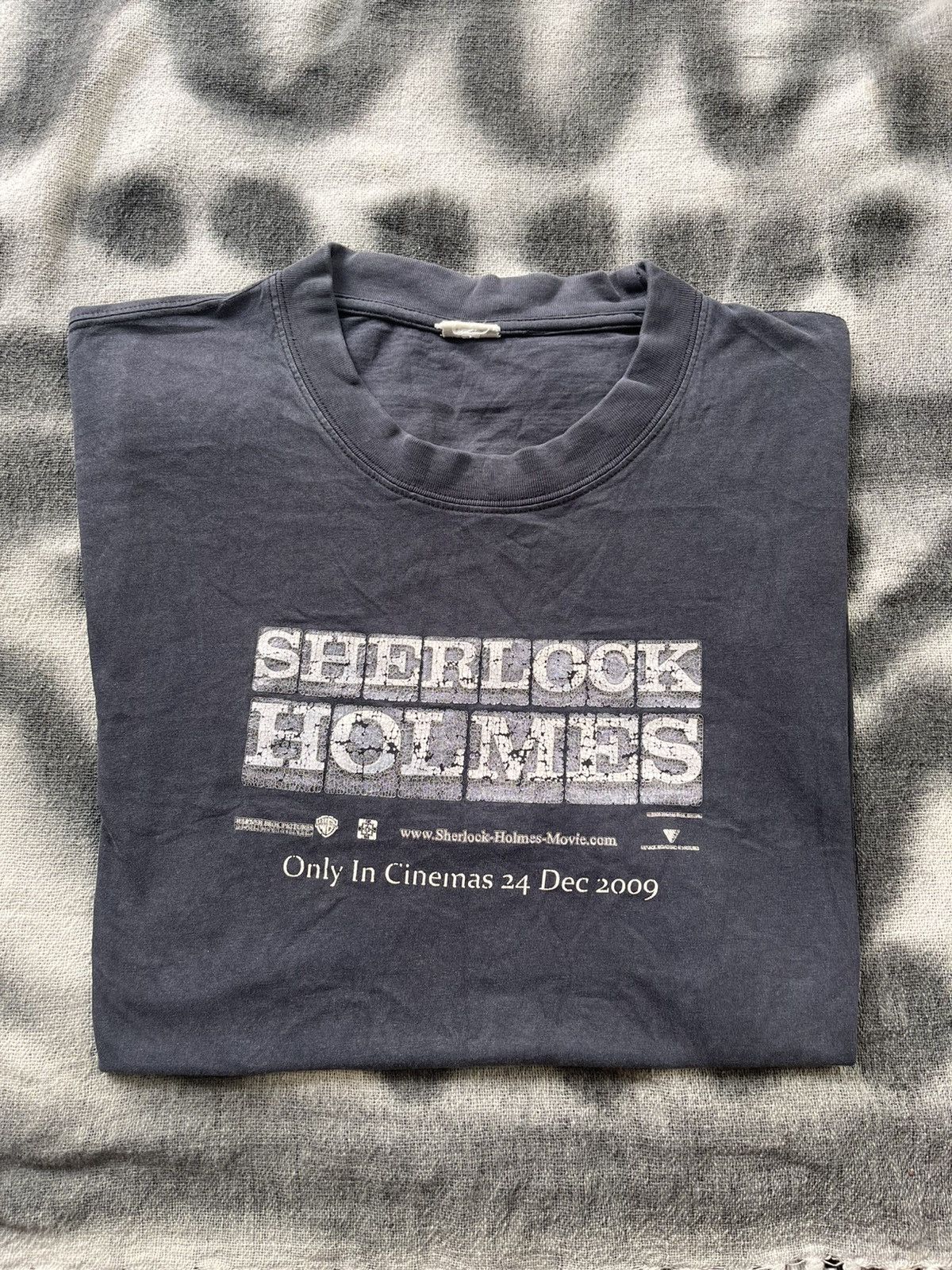 Vintage RARE! Vintage Sherlock Holmes Promo Movies 2009 Size US XL / EU 56 / 4 - 1 Thumbnail