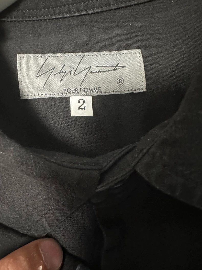 Yohji Yamamoto Yohji Yamamoto 22ss Dahlia Short Sleeve Shirt 2501-Nextarro Size US M / EU 48-50 / 2 - 5 Thumbnail