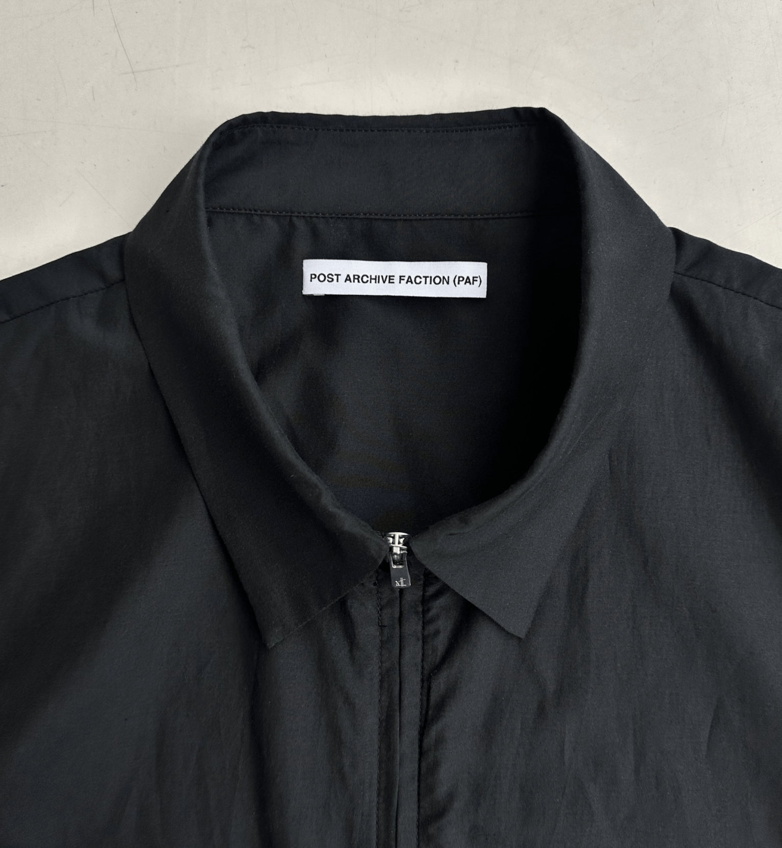 POST ARCHIVE FACTION (PAF) PAF 8.0 SILK Half Shirt Right Zip Front BRAND NEW Size US XL / EU 56 / 4 - 13 Thumbnail