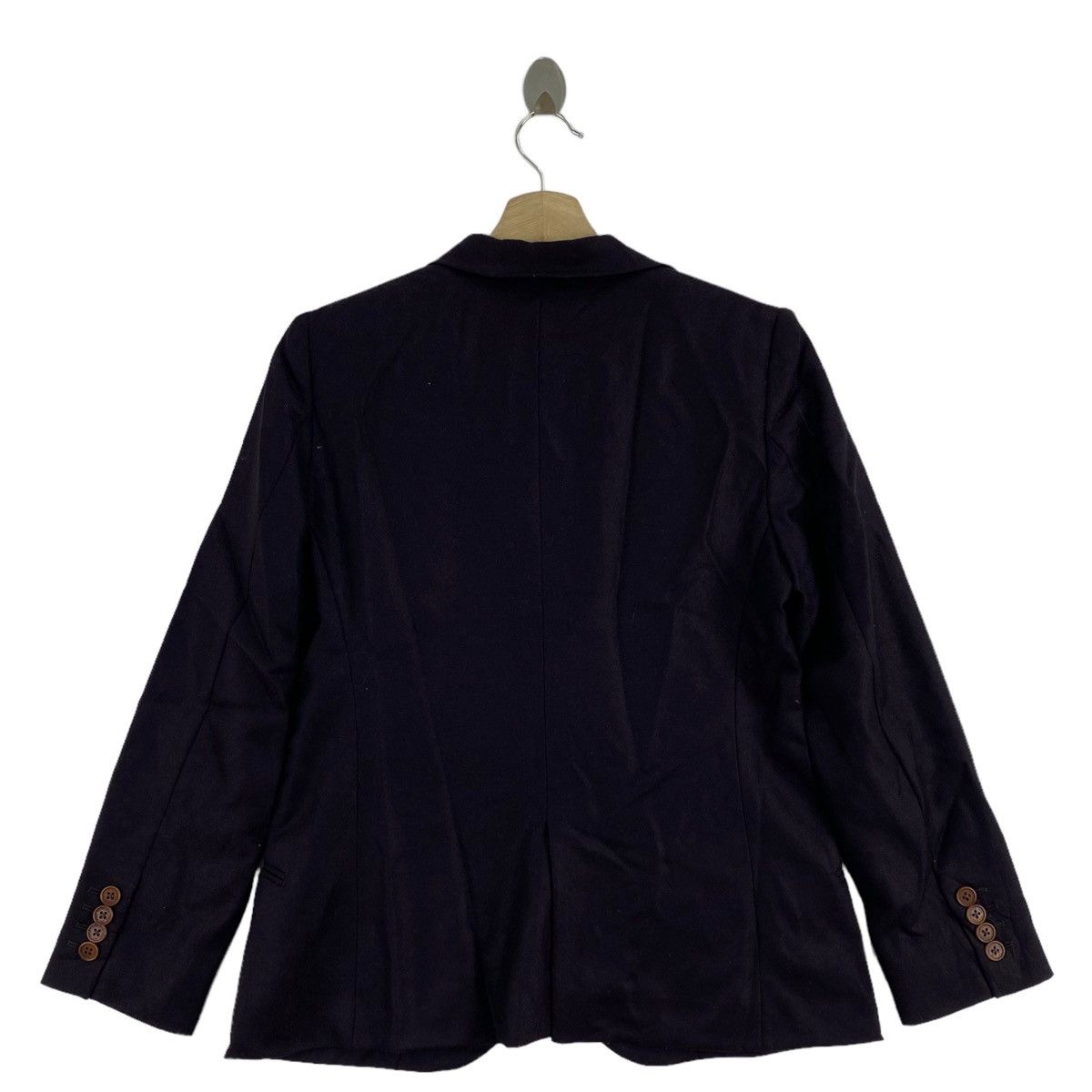 Ermenegildo Zegna ERMENEGILDO ZEGNA HERITAGE Italian Brand Plain Black Coat Size US S / EU 44-46 / 1 - 2 Thumbnail