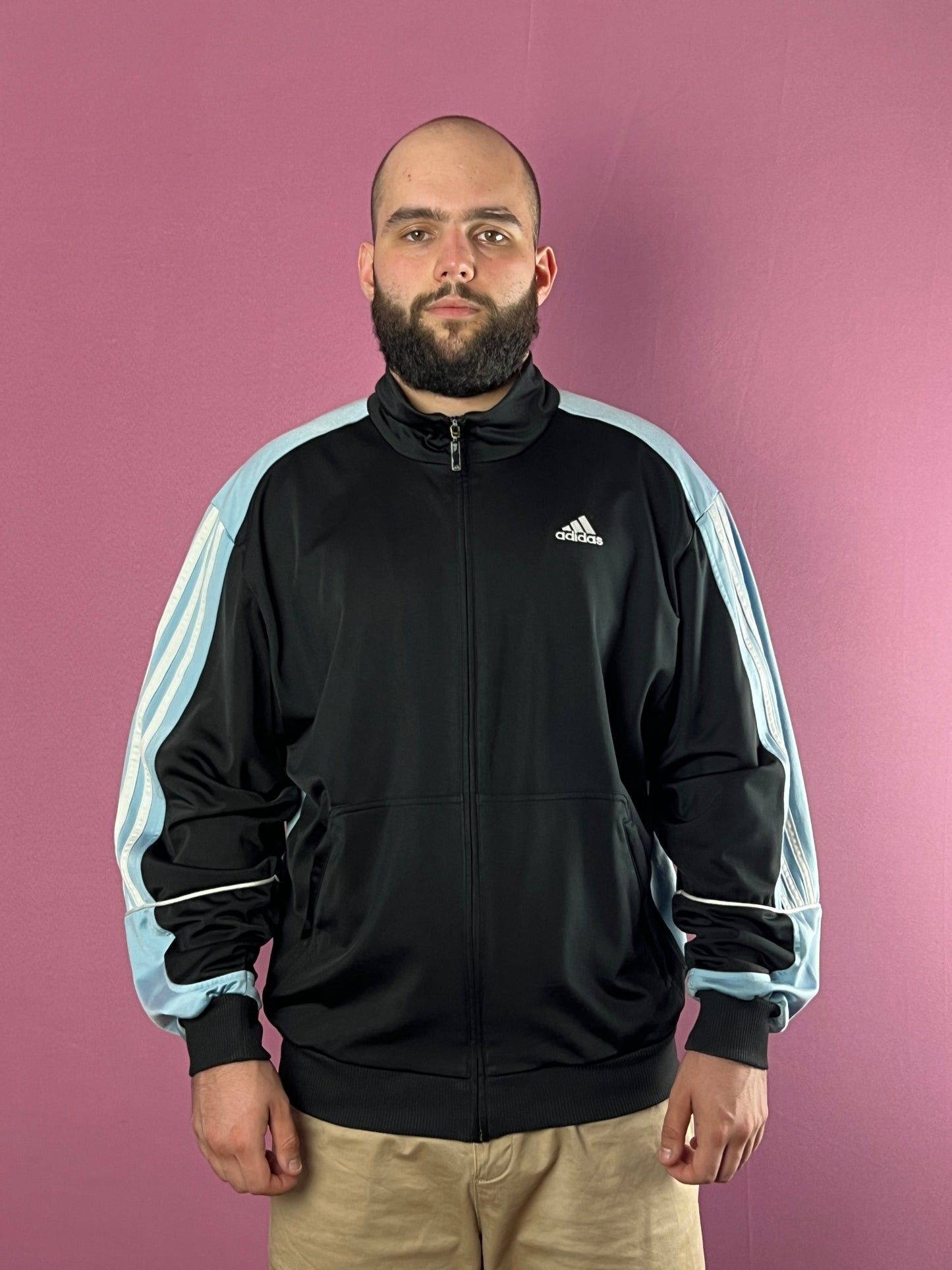 Adidas × Vintage Adidas Vintage Men's Track Jacket - M Size US M / EU 48-50 / 2 - 2 Thumbnail