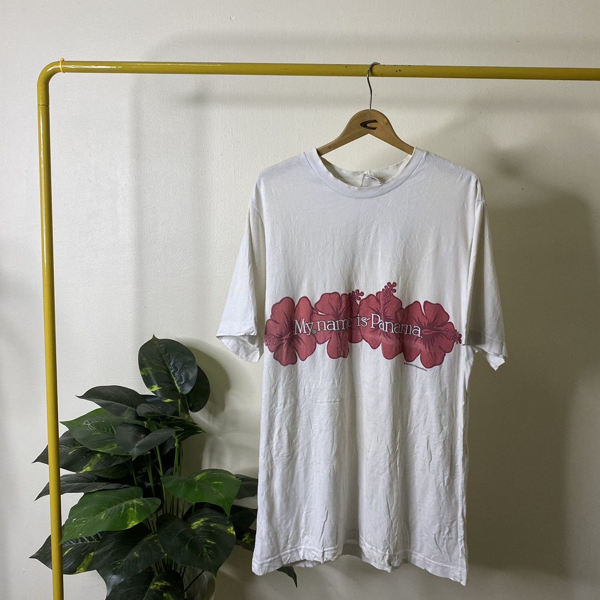 Other Vintage 2001 My Name Is Panama Hawaiian Motive Surf Style T Size US L / EU 52-54 / 3 - 1 Thumbnail
