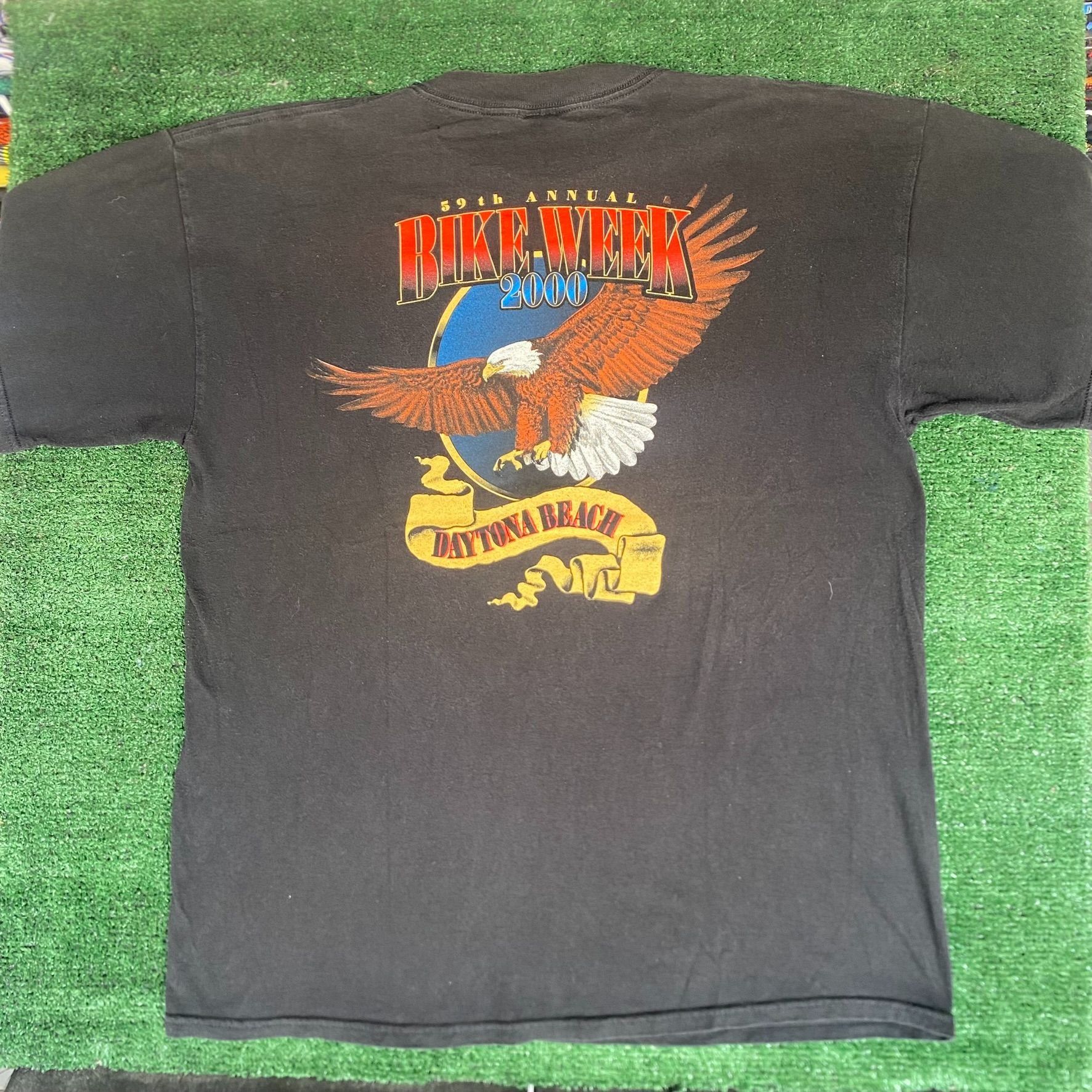 Vintage Vintage Y2K Daytona Bike Week Shirt Motorcycle Biker Tee Size US XL / EU 56 / 4 - 6 Thumbnail