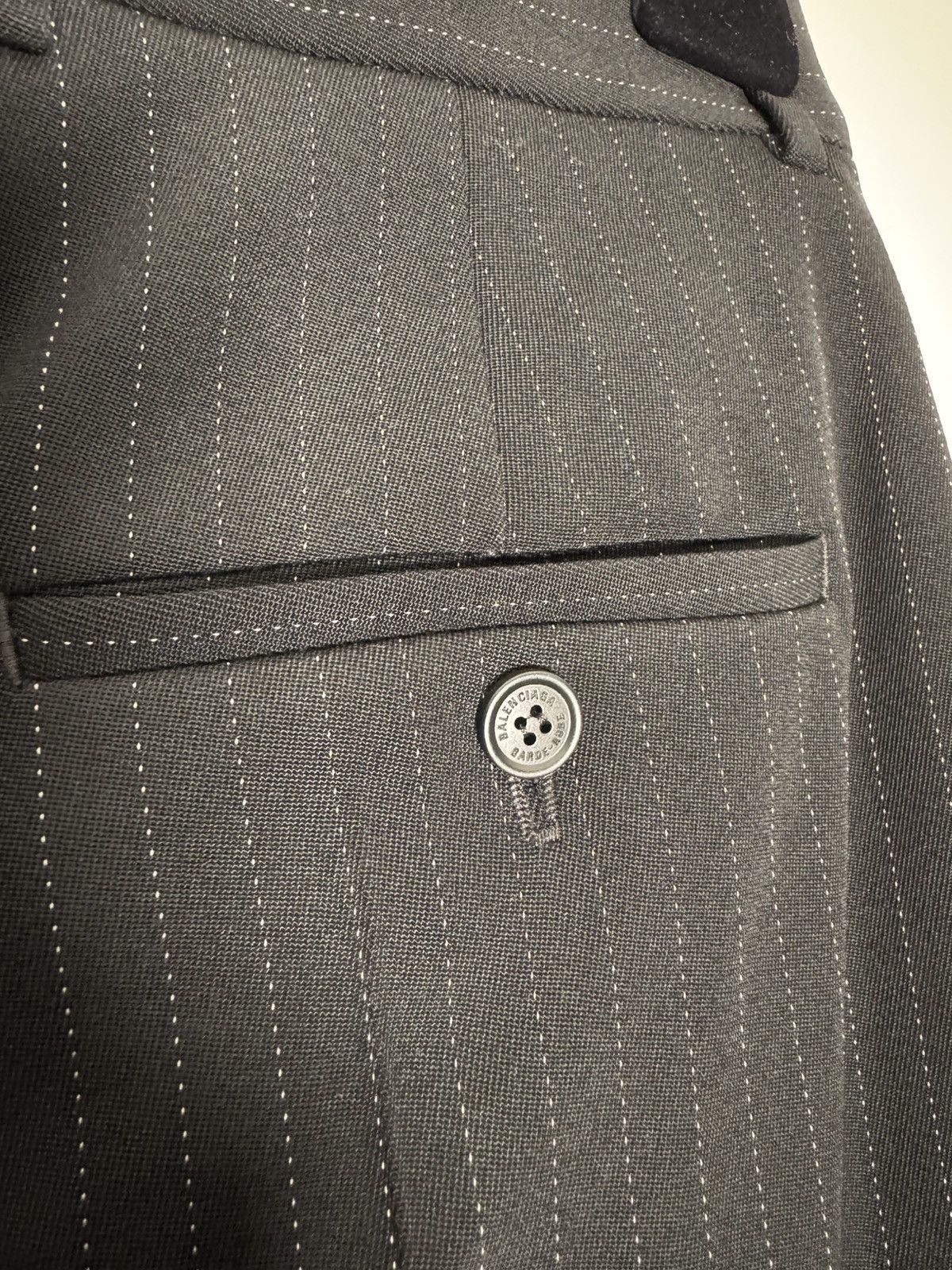 Balenciaga BALENCIAGA pinstripe trousers NEW with tag F38 Size 27" / US 4 / IT 40 - 3 Thumbnail