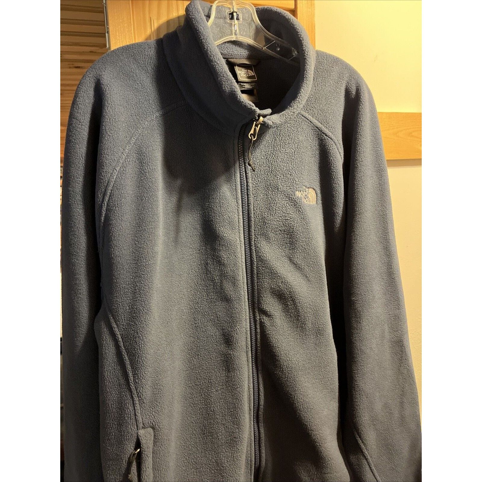 The North Face The North Face Men’s XL Blue LS Zip Polyester Fleece Jacket Size US XL / EU 56 / 4 - 9 Thumbnail