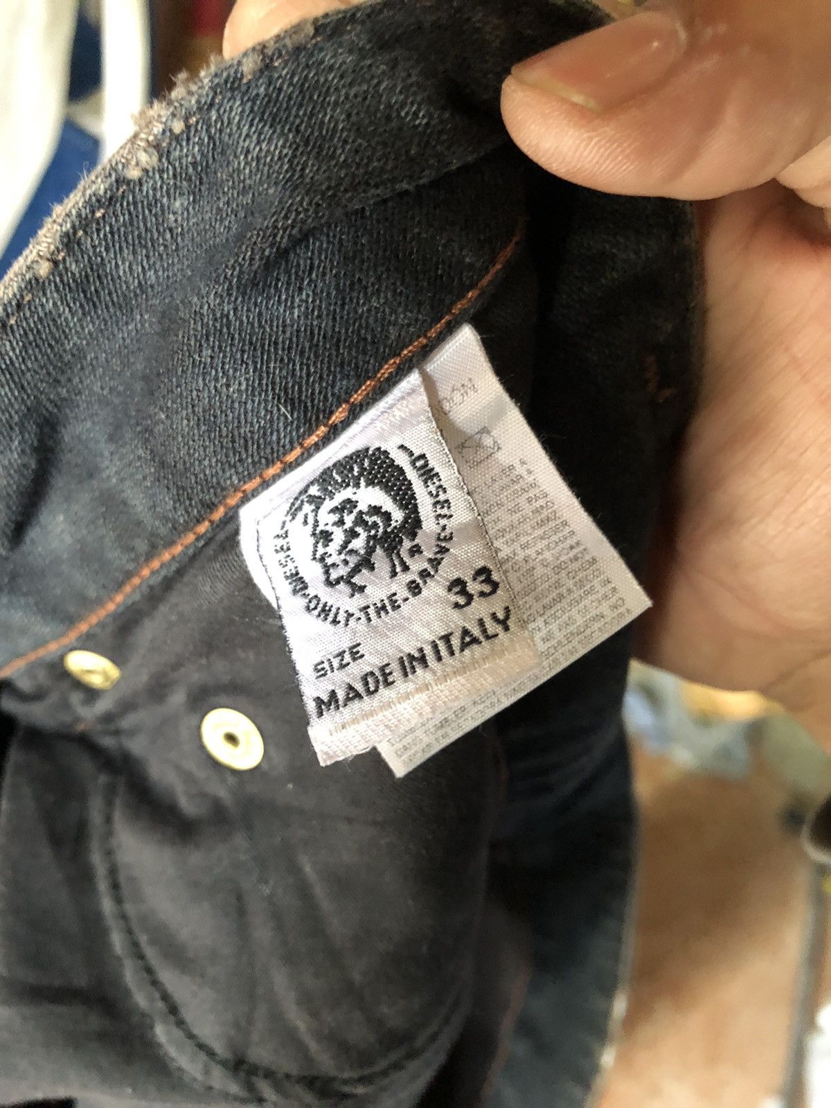 Diesel Diesel Industry Jeans Black Sun Faded Size US 36 / EU 52 - 6 Thumbnail