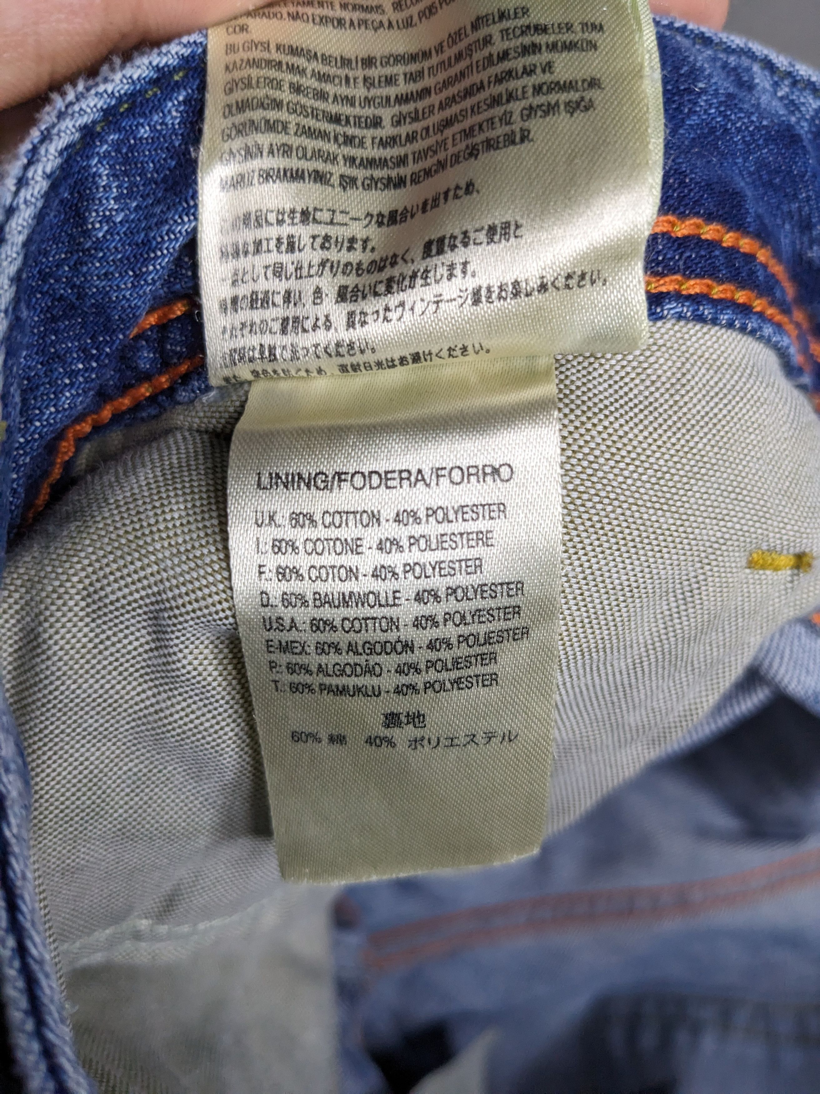 Diesel Diesel Mens Jean Shorts Size 30 Denim Stretch Whiskers Slim Size US 30 / EU 46 - 15 Thumbnail