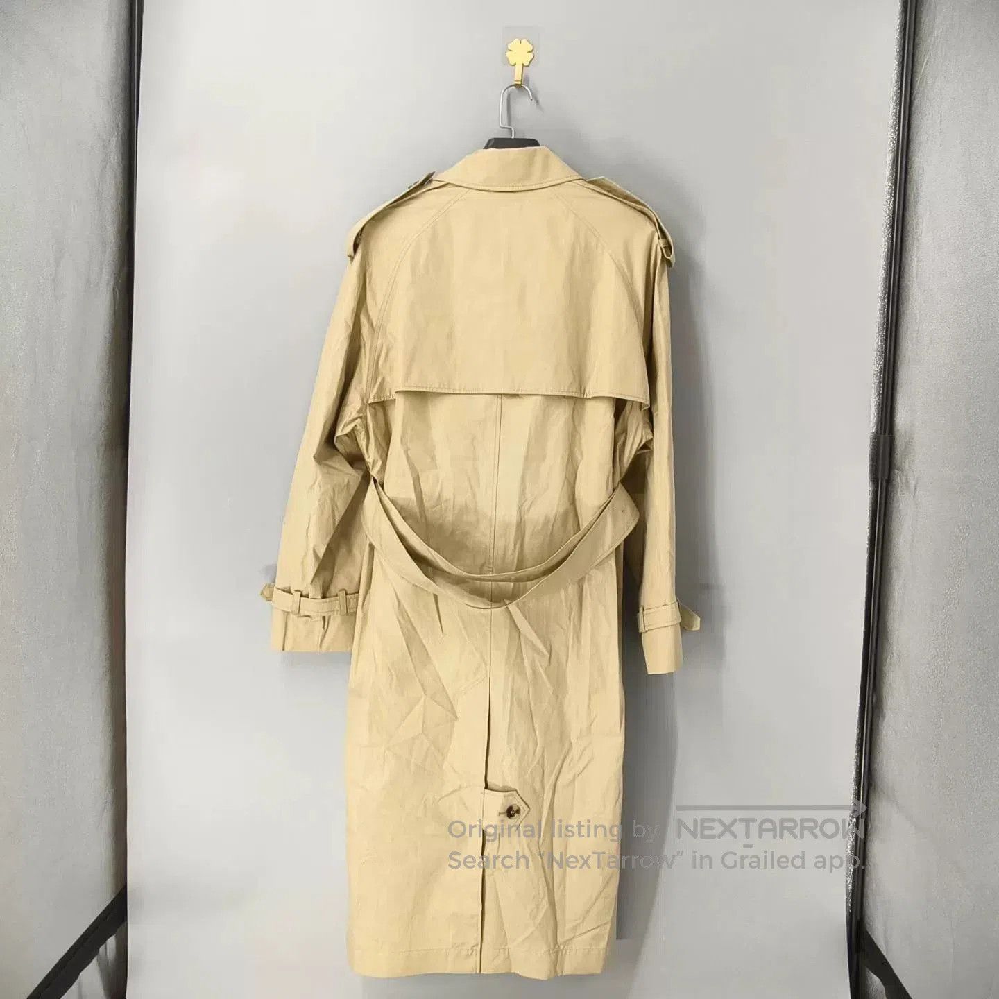 Burberry burberry beige double-breasted trench coat. Size US L / EU 52-54 / 3 - 2 Thumbnail