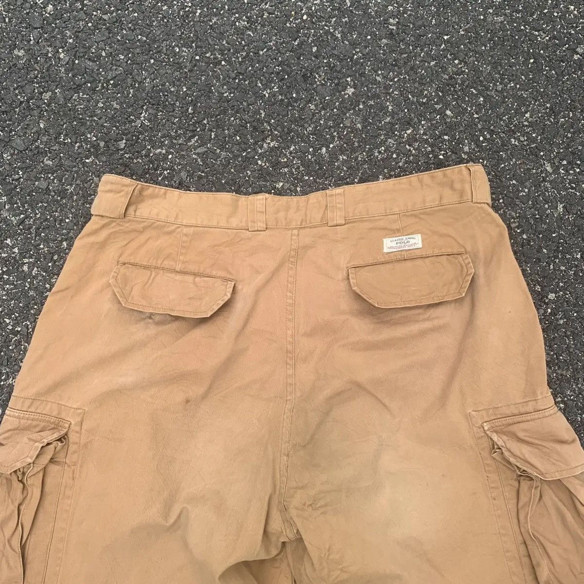 Polo Ralph Lauren Polo By Ralph Lauren Utility Faded Big Pocket Baggy Pants Size US 38 / EU 54 - 11 Thumbnail