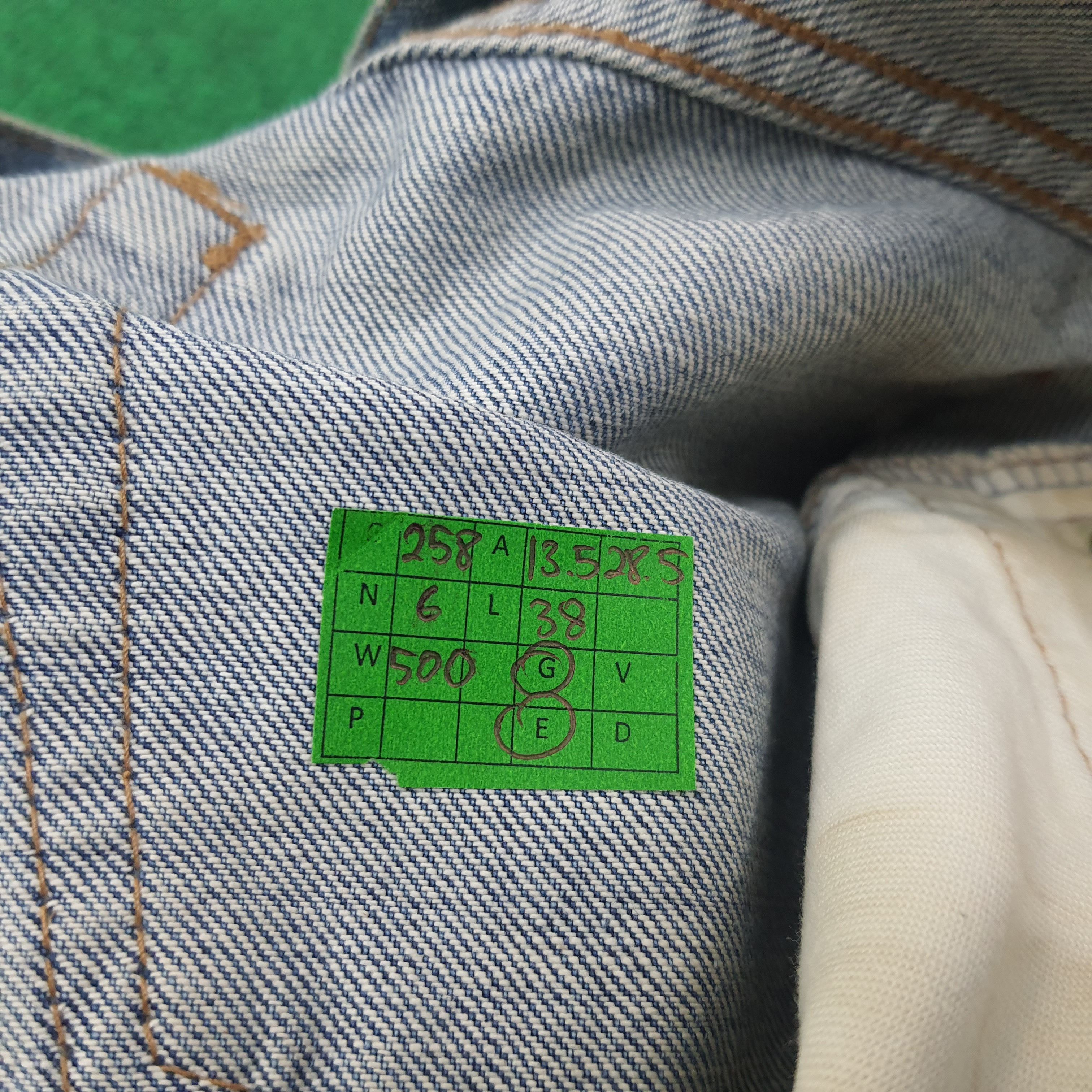 Hysteric Glamour Vintage Hysterics Raider Japan Custom Logo Jeans C258N6 Size US 27 - 9 Thumbnail