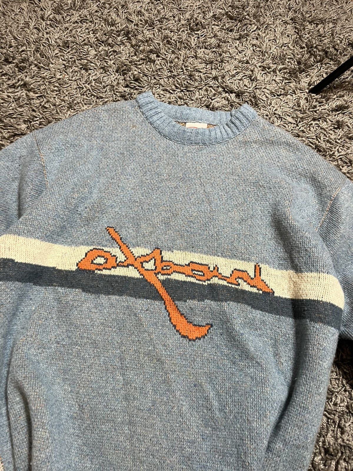 Oxbow Oxbow vintage 90s both sides big logo knitted sweater Size US XL / EU 56 / 4 - 2 Thumbnail