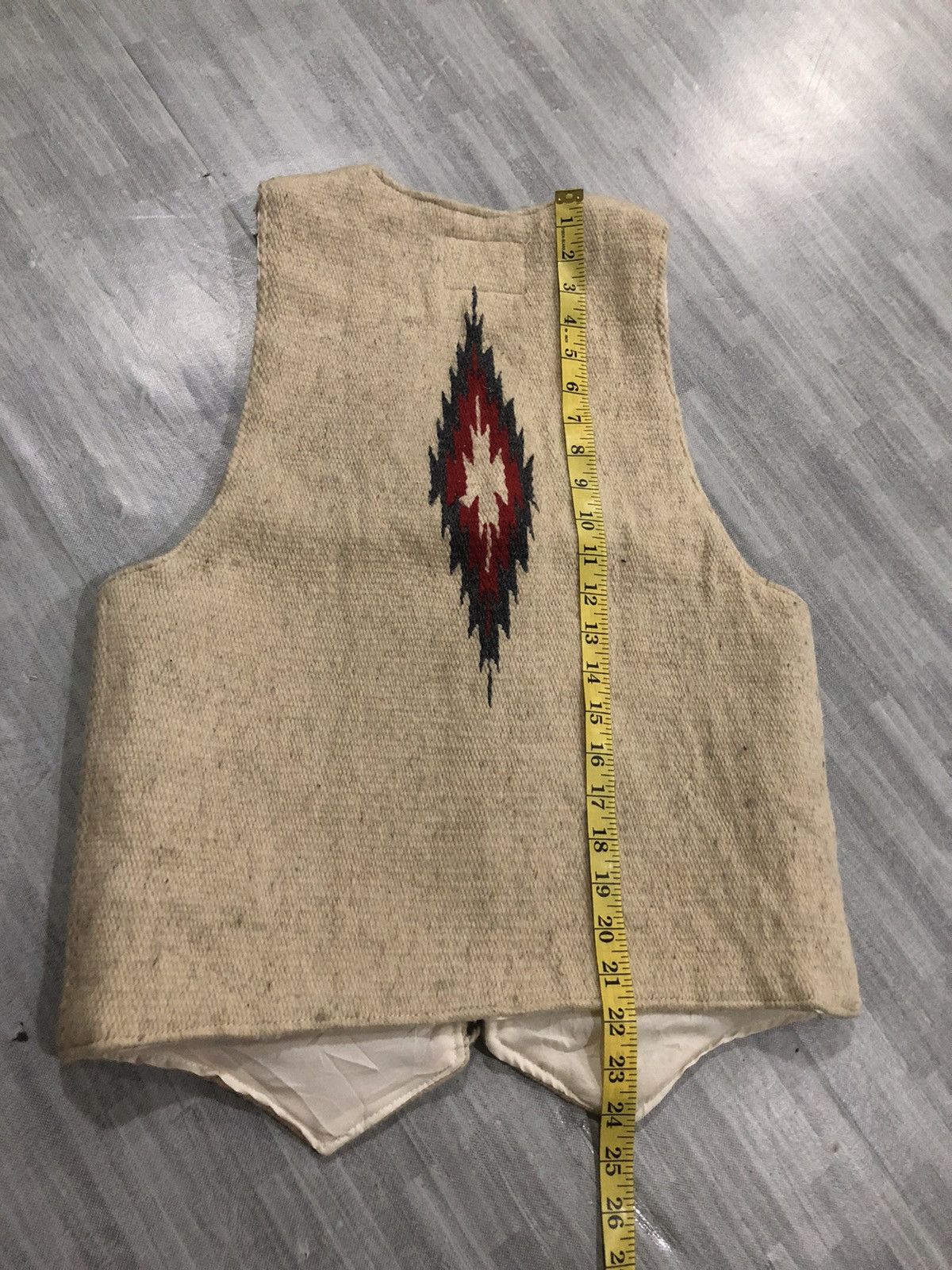 Native Vintage Chimayo Wool Novajo Vest Native Design Size US S / EU 44-46 / 1 - 16 Thumbnail