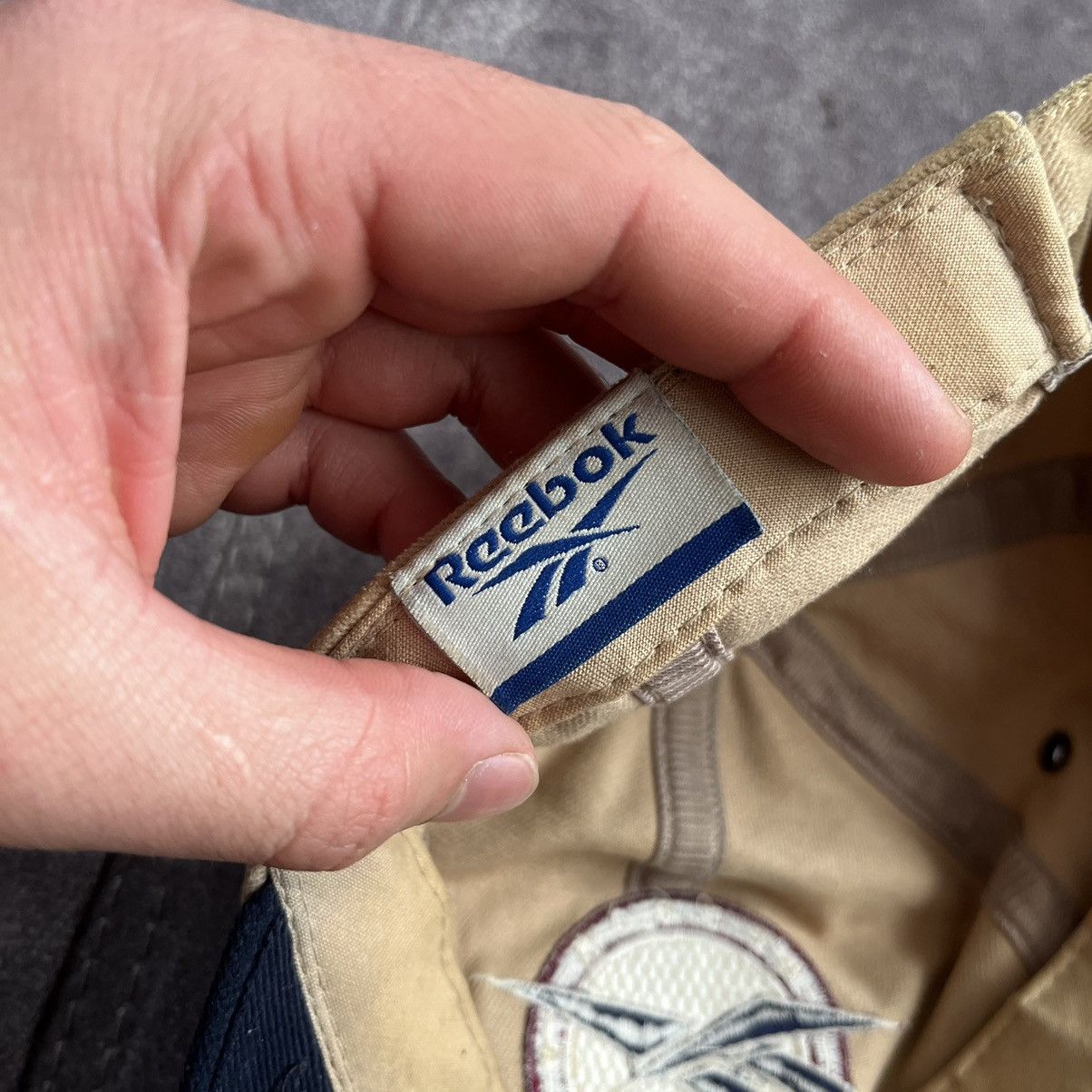 Reebok × Vintage vintage Reebok heavy cotton cap hat Size ONE SIZE - 6 Thumbnail