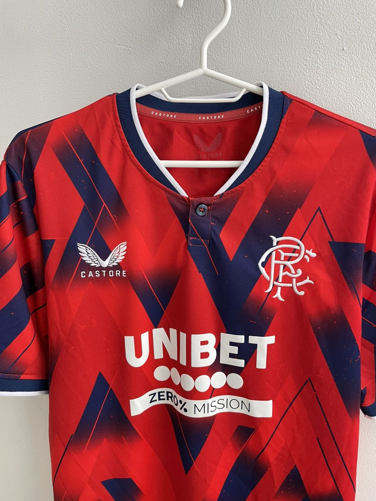 Castore Glasgow Rangers 2023 2024 Fourth footbal Soccer Jersey Shirt Size US L / EU 52-54 / 3 - 5 Thumbnail