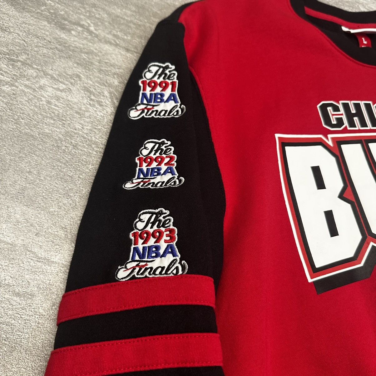 Mitchell & Ness × NBA Mitchell & Ness Hardwood Classics Chicago Bulls Sweatshirt Size US L / EU 52-54 / 3 - 3 Thumbnail